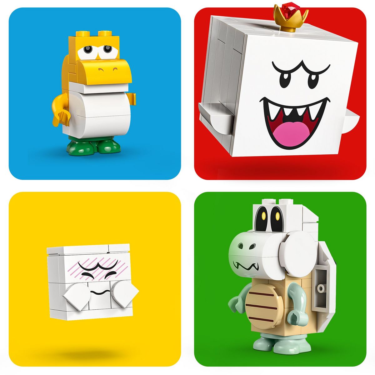 LEGO Super Mario 71436 - Manoir hanté du Roi Boo - Jouet Nintendo Collector - Avec le Personnage de Bébé Yoshi