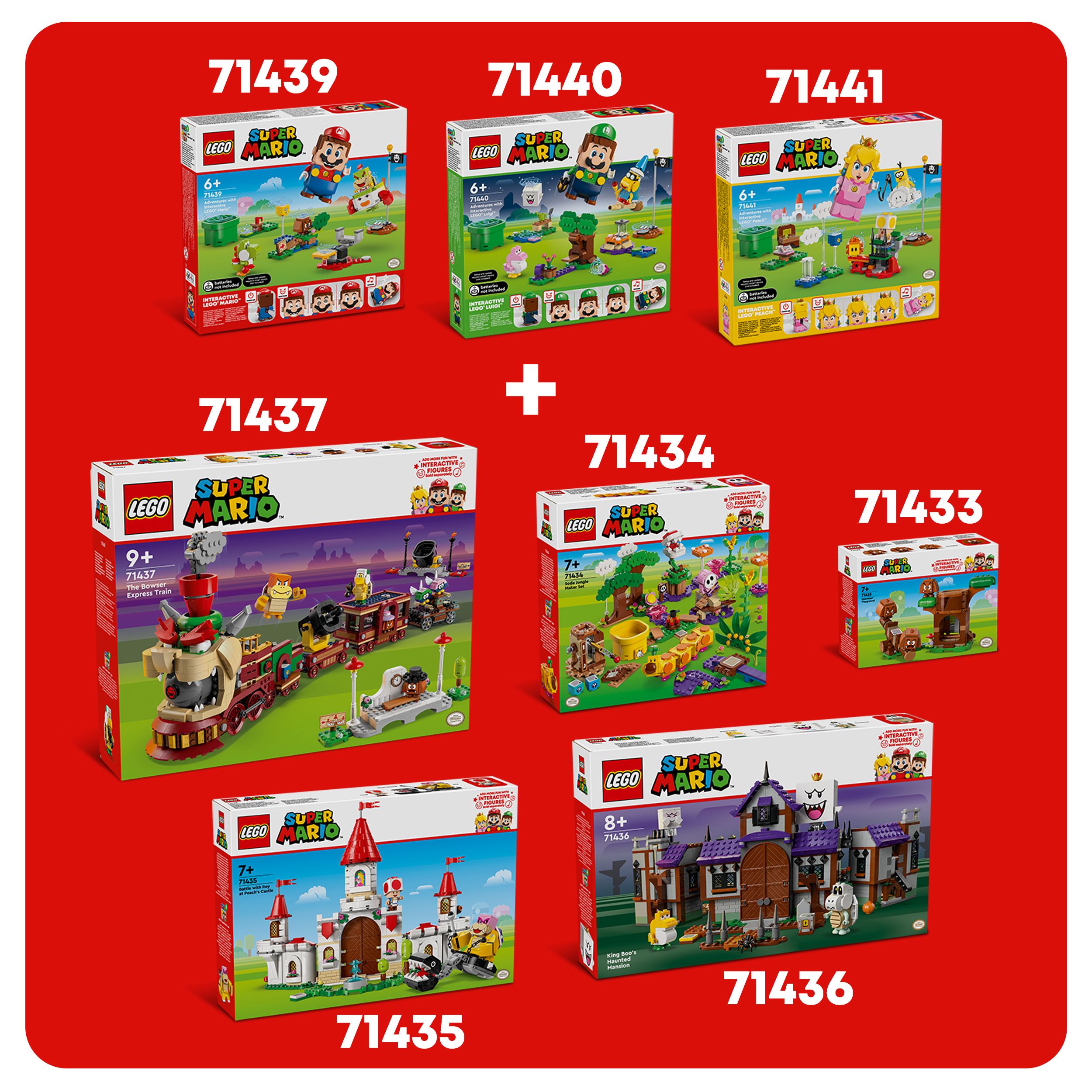 Voir la diapositive 7 : LEGO Super Mario 71436 - Manoir hanté du Roi Boo - Jouet Nintendo Collector - Avec le Personnage de Bébé Yoshi