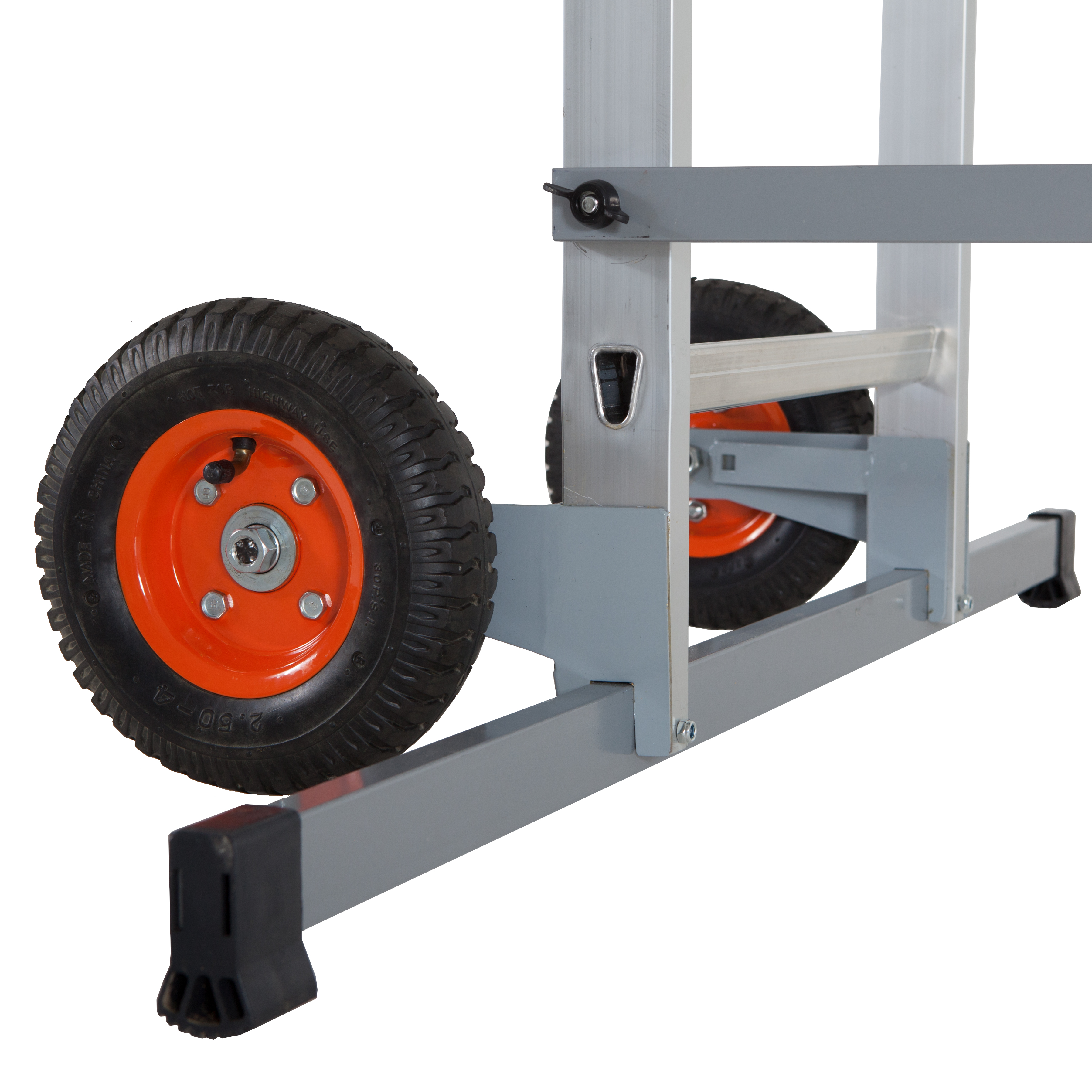 Voir la diapositive 4 : HAILO Echafaudage roulant en aluminium 4m - H4 Spécial Jardin