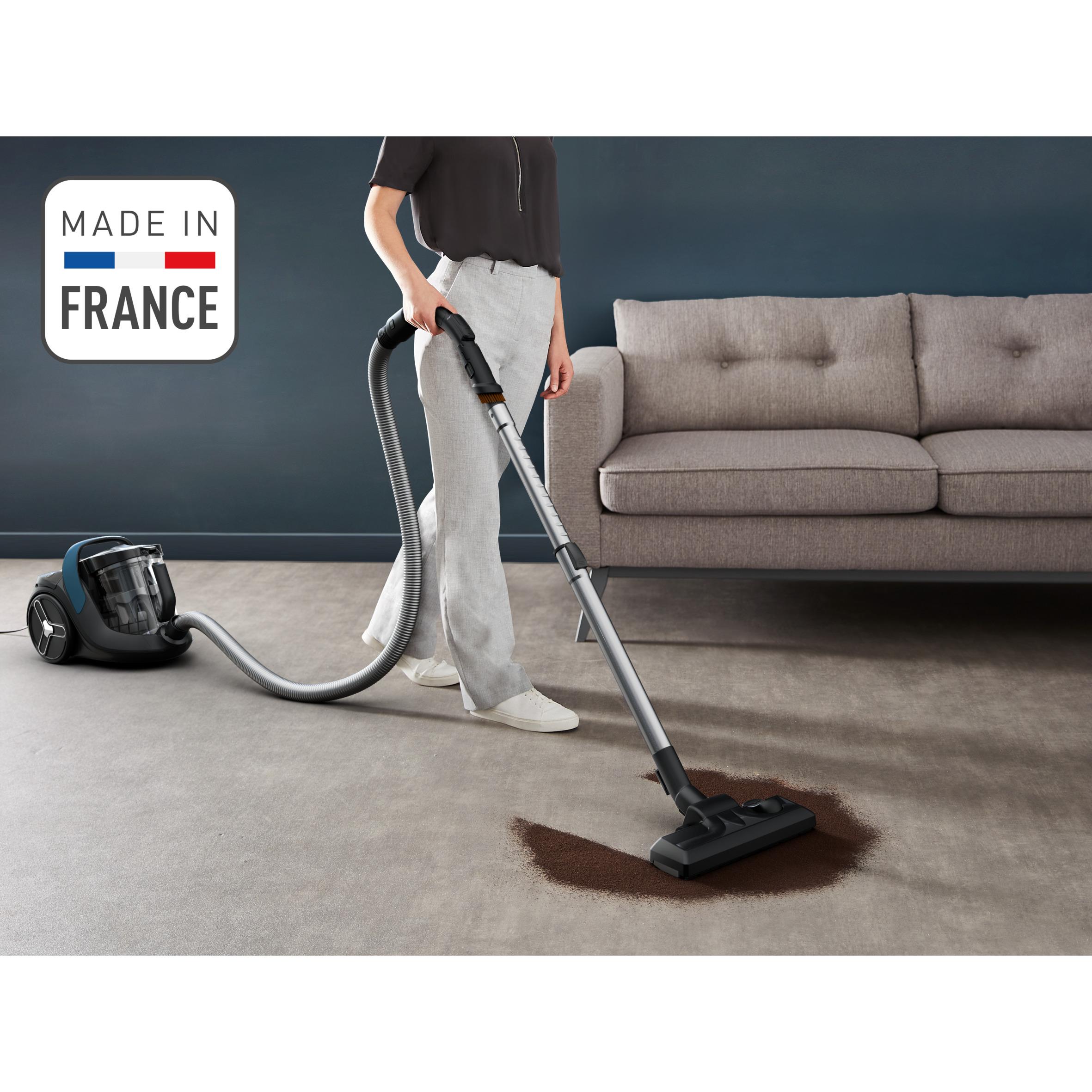 Voir la diapositive 7 : ROWENTA Aspirateur traîneau sans sac RO7B11EA - Noir