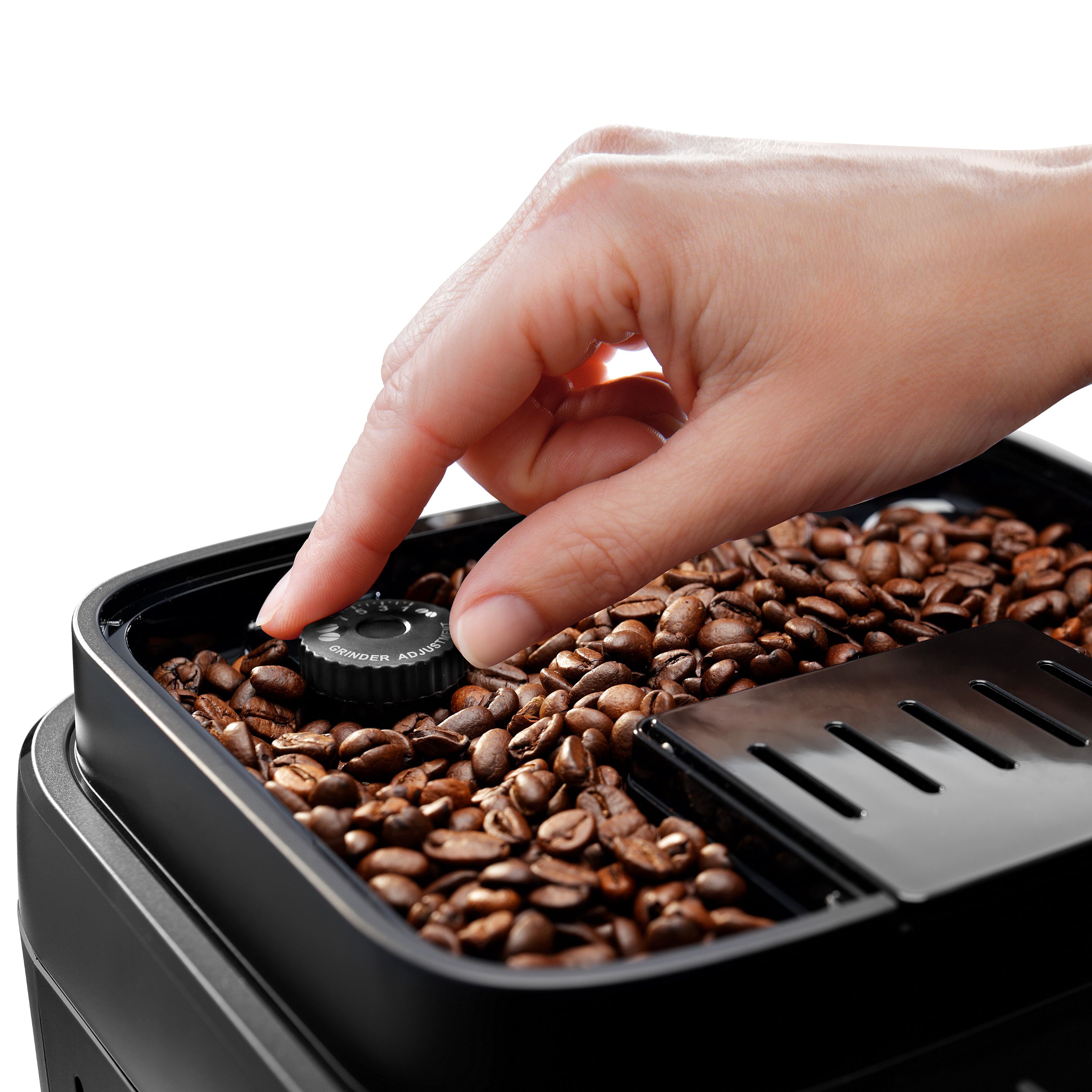 Voir la diapositive 7 : DELONGHI Expresso broyeur à grains ECAM290.61.SB - Gris