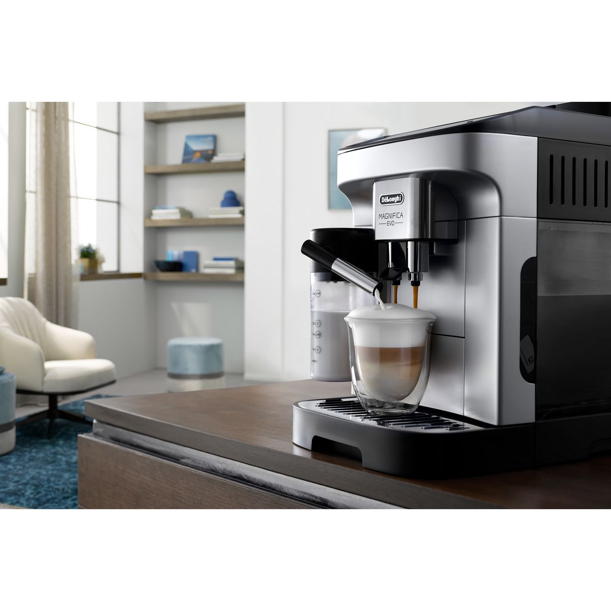DELONGHI Expresso broyeur à grains ECAM290.61.SB - Gris