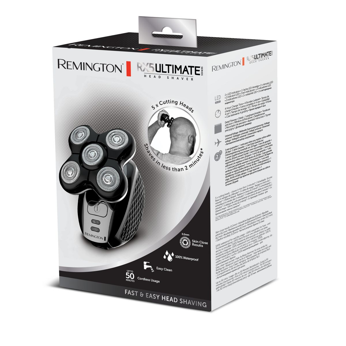 REMINGTON Rasoir RX5 Ultimate Series XR1500 - Noir