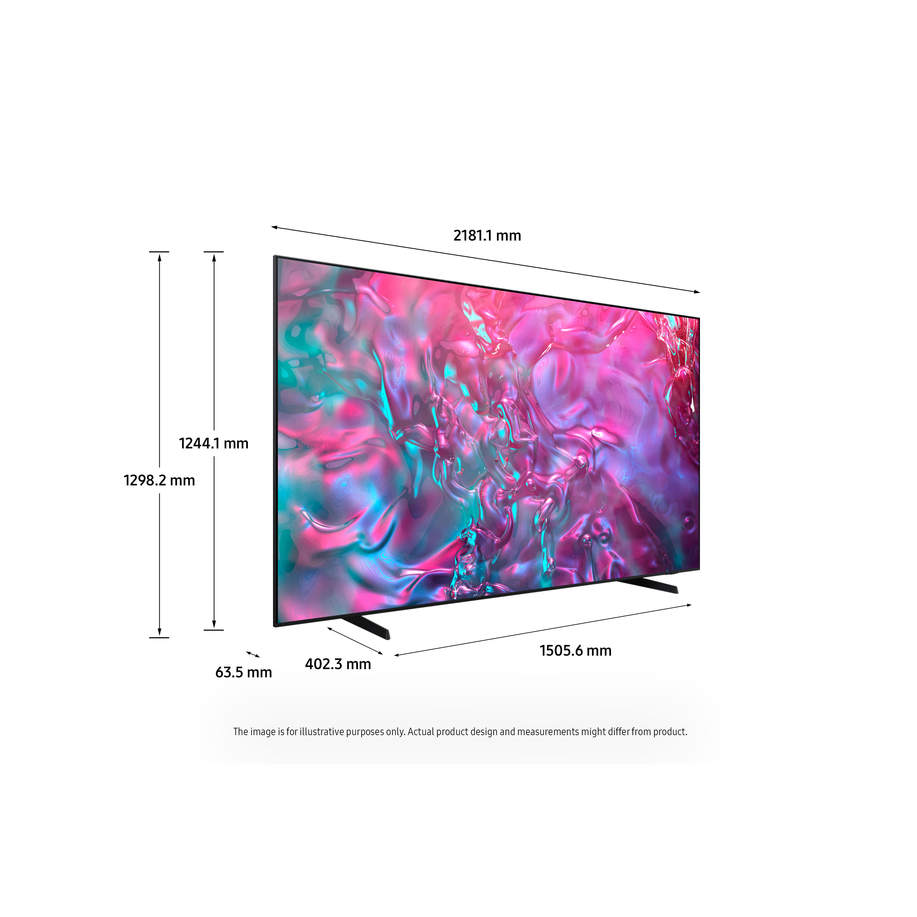Voir la diapositive 6 : SAMSUNG TV Crystal UHD TU98DU9005 2024