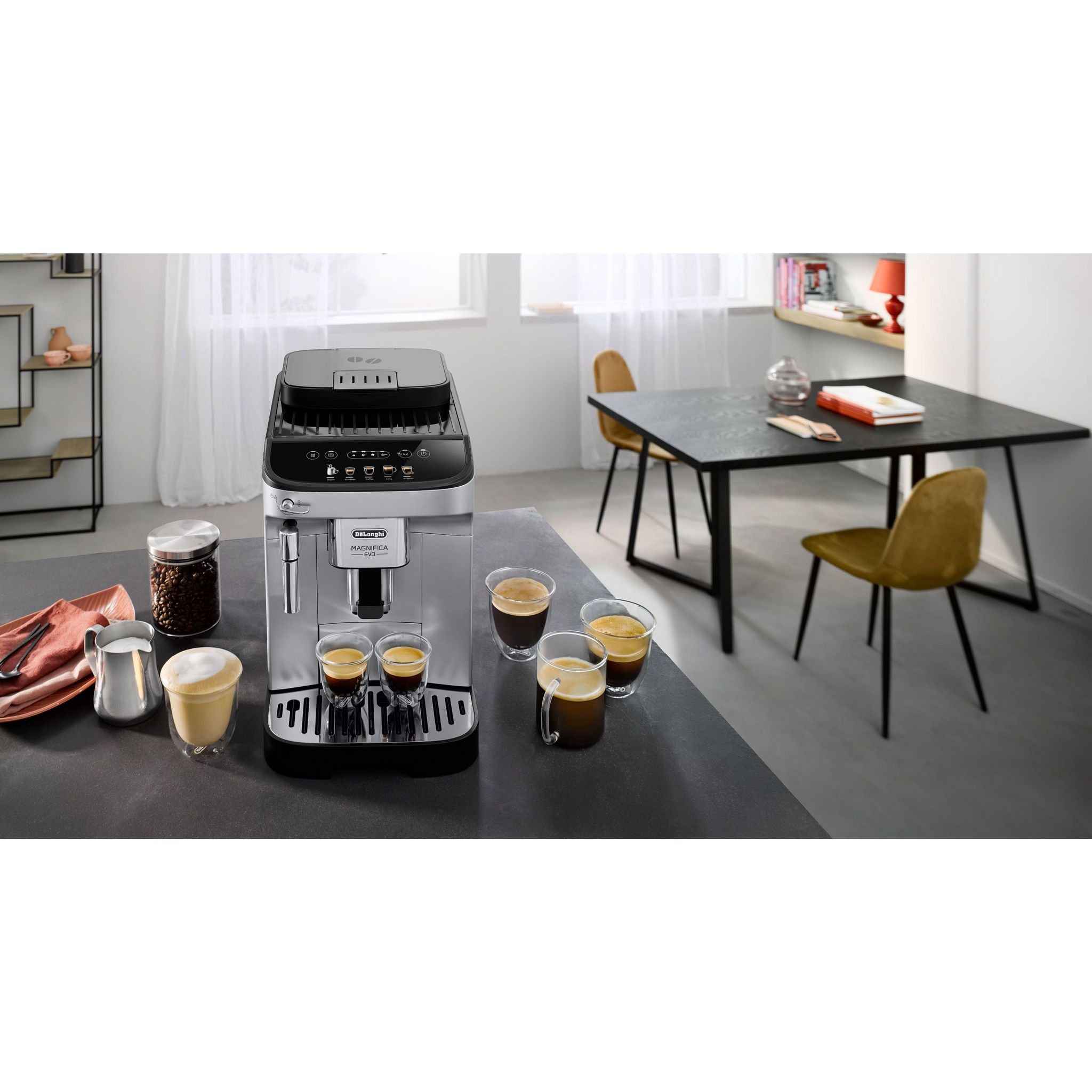 Voir la diapositive 9 : DELONGHI Expresso broyeur ECAM290.31.SB - Silver