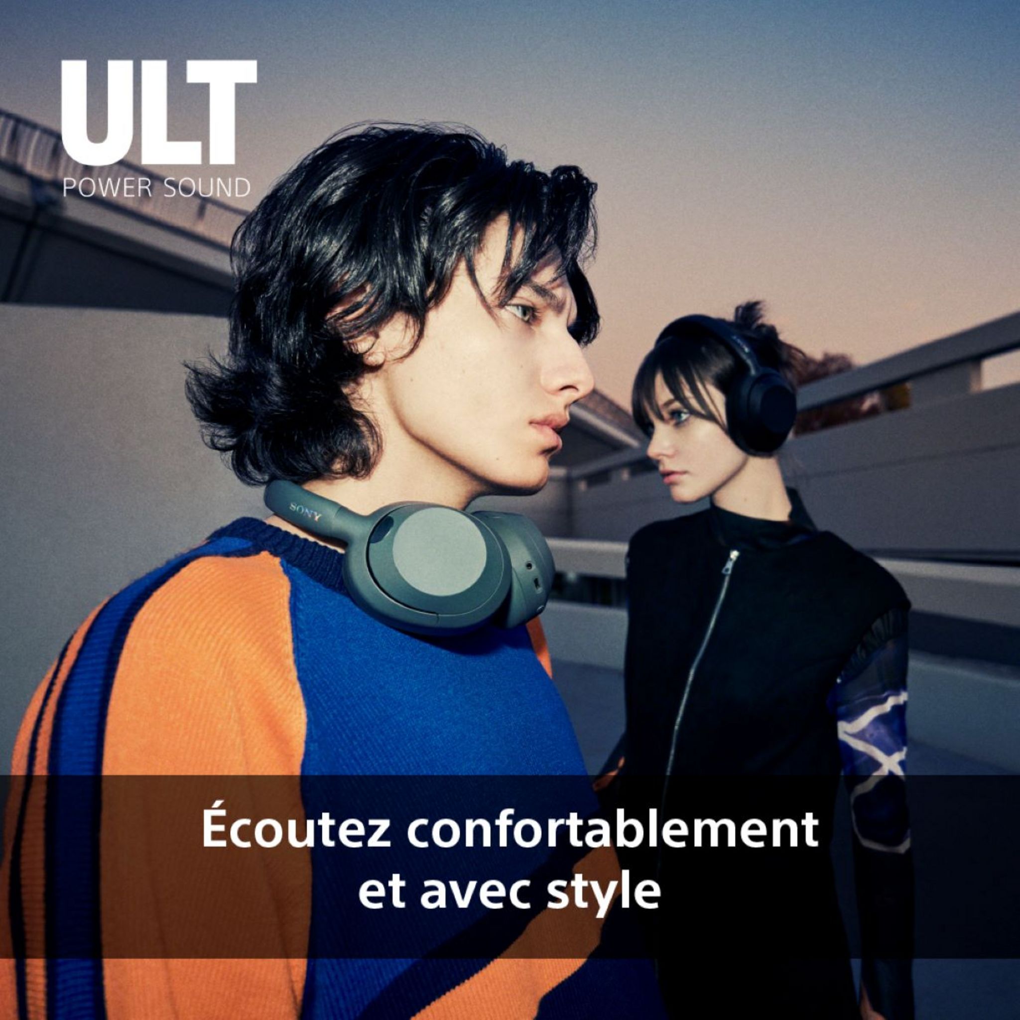 Voir la diapositive 5 : SONY Casque sans fil ULT Wear WH-ULT900NB - Noir