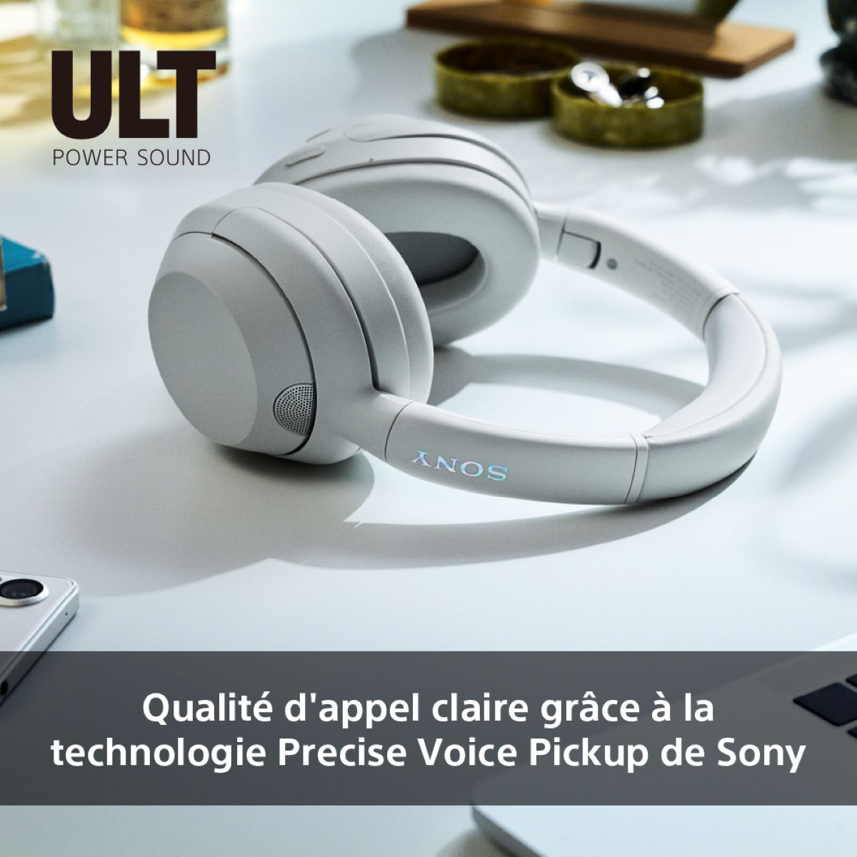 Voir la diapositive 6 : SONY Casque sans fil ULT Wear WH-ULT900NB - Noir