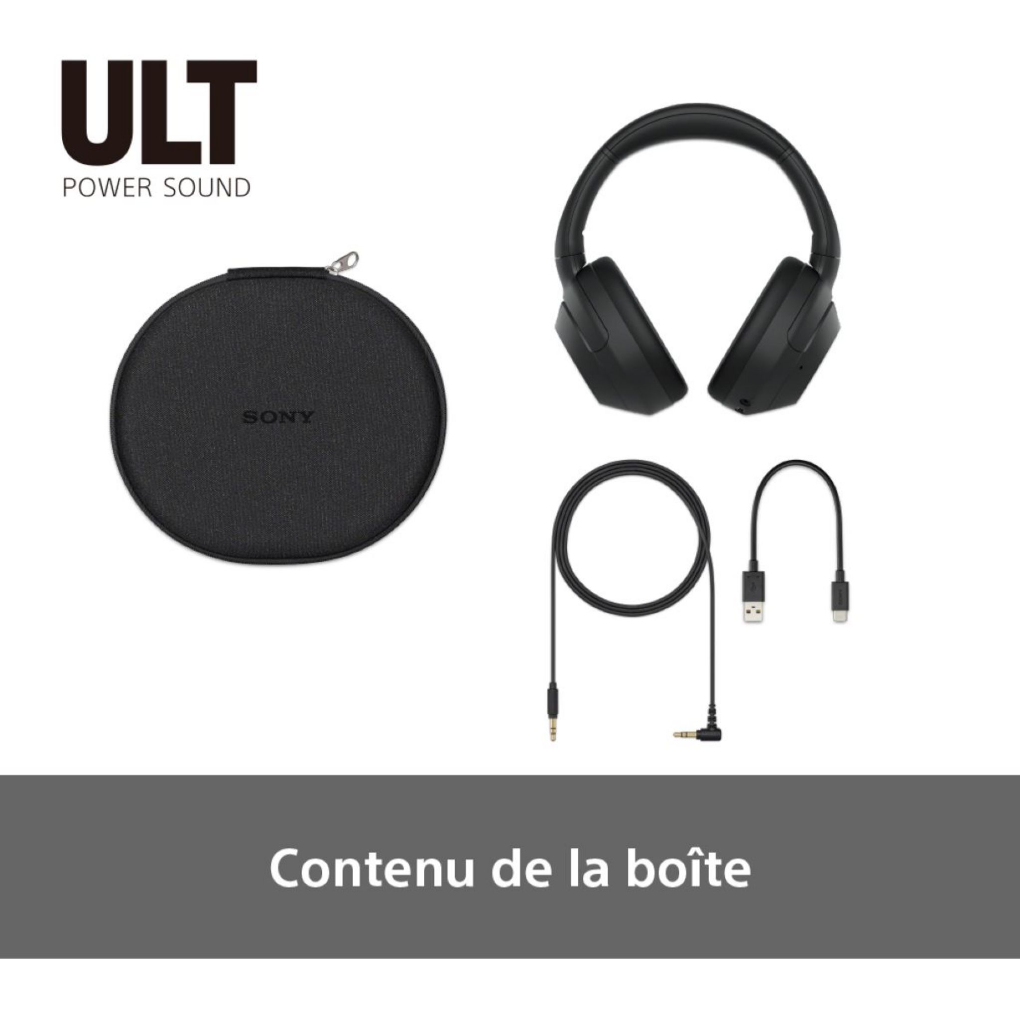 Voir la diapositive 10 : SONY Casque sans fil ULT Wear WH-ULT900NB - Noir