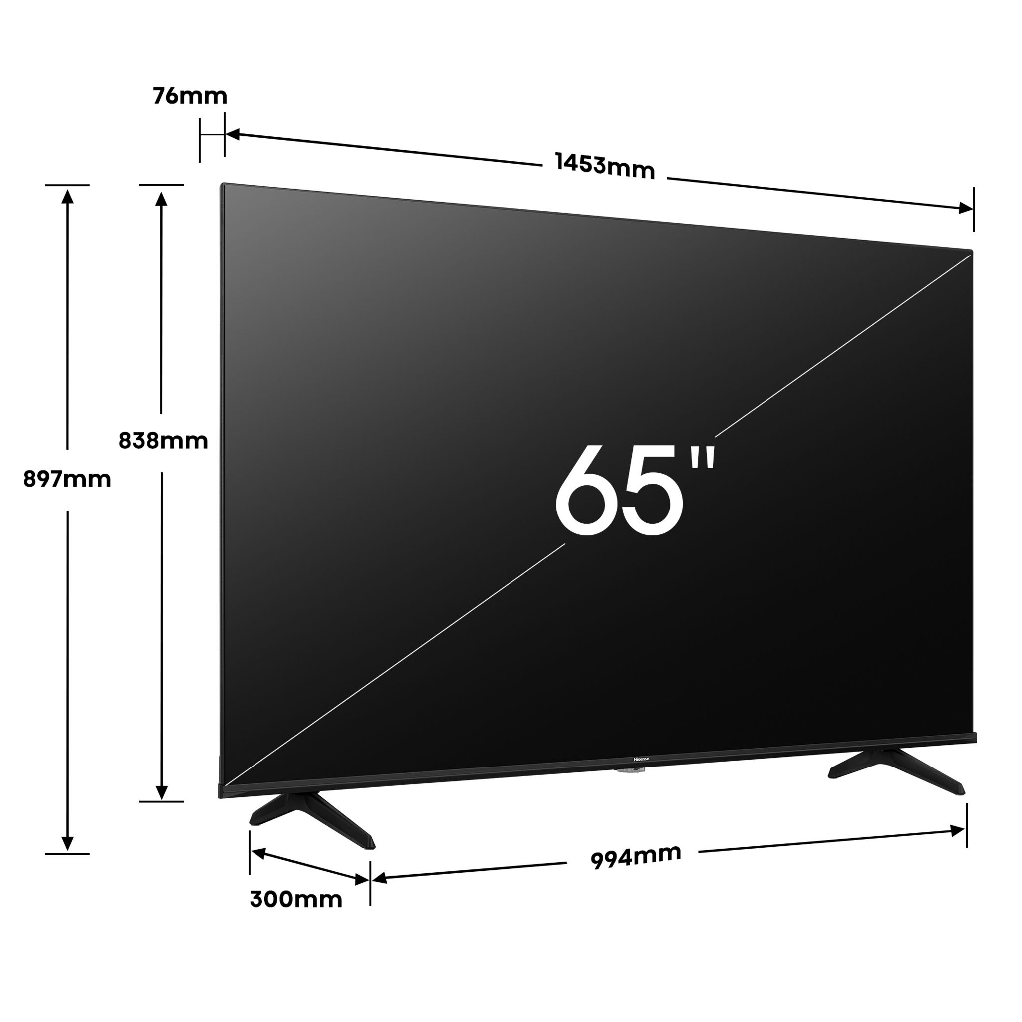 Voir la diapositive 5 : HISENSE TV QLED 65E78NQ 2024