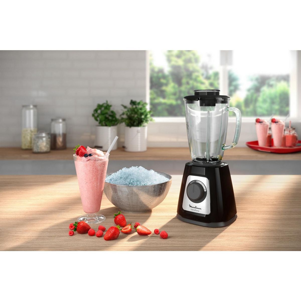 MOULINEX Blender Blendforce LM435810 - Noir