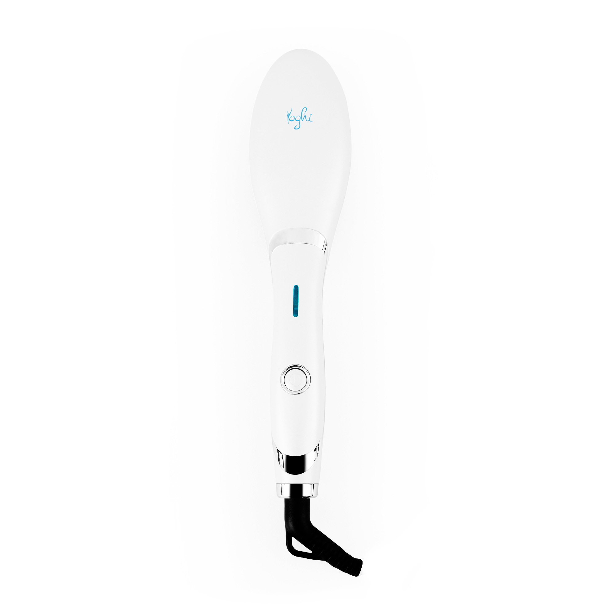 Voir la diapositive 4 : YOGHI Brosse chauffante et lissante BRUSH'INN - Blanc