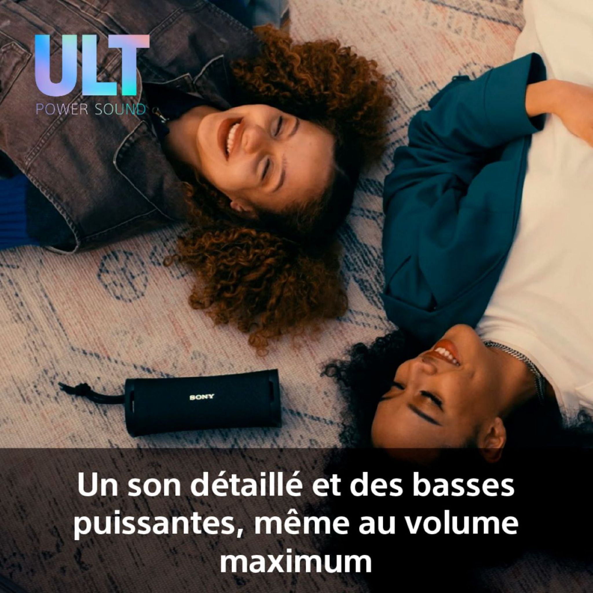 Voir la diapositive 3 : SONY Enceinte portable sans fil Sony Bluetooth ULT Field 1 - Noir