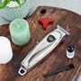 Voir la diapositive 2 : BECKER SHAVES & TRIMS Tondeuse cheveux pro VMAX+ - Argent