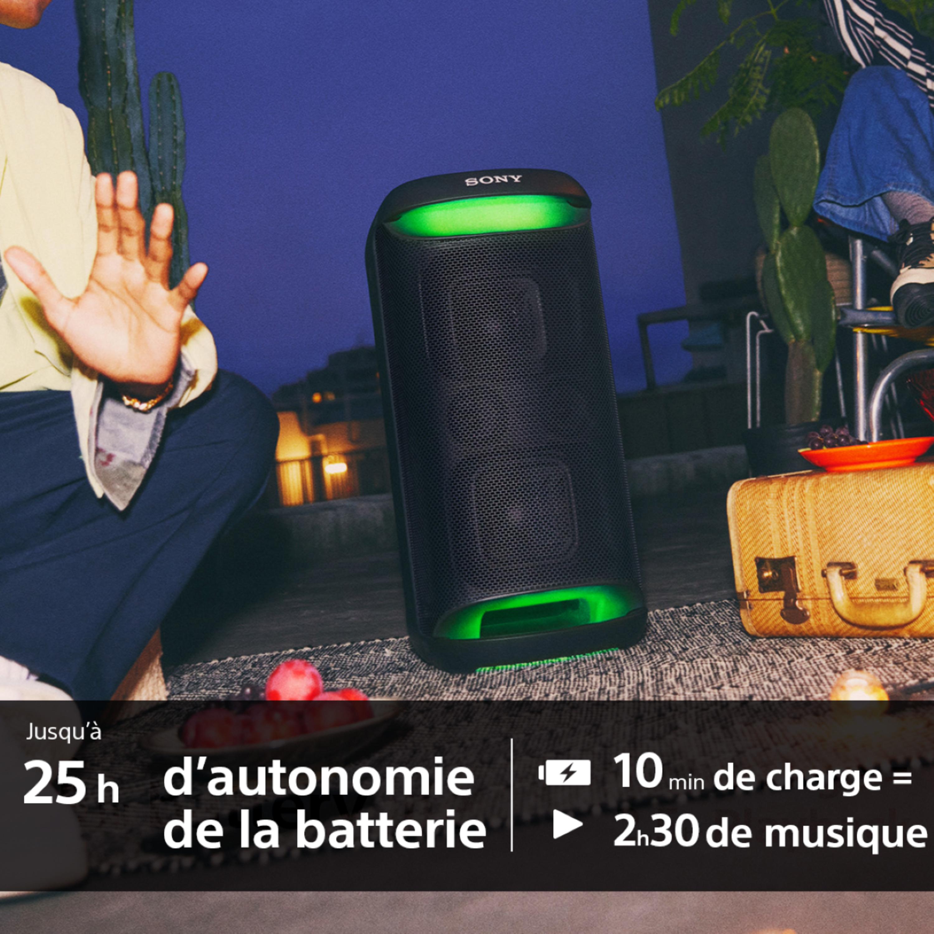 Voir la diapositive 3 : SONY Enceinte XV 500 - Noir