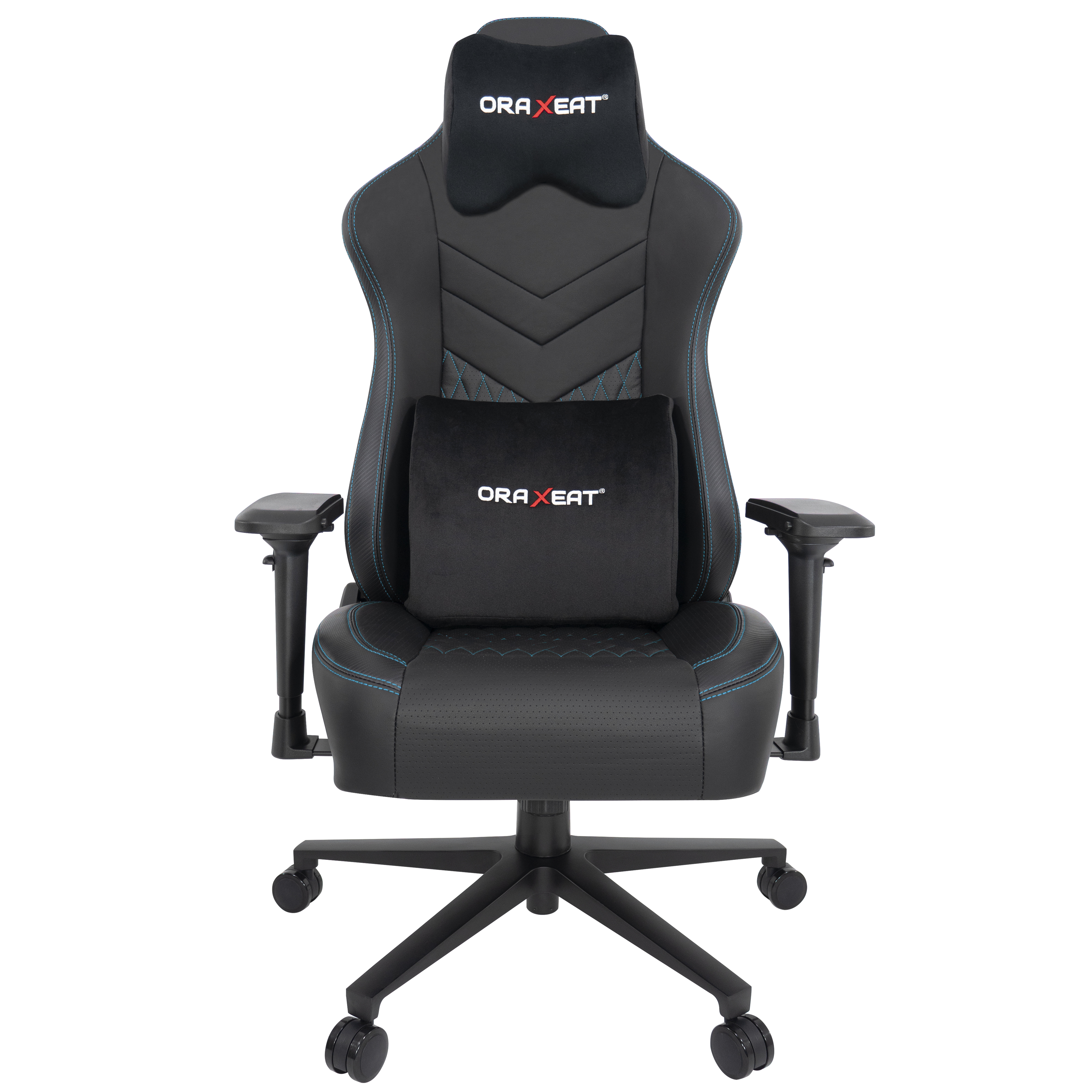 Voir la diapositive 7 : ORAXEAT Siège gamer MX850 - Noir/Bleu