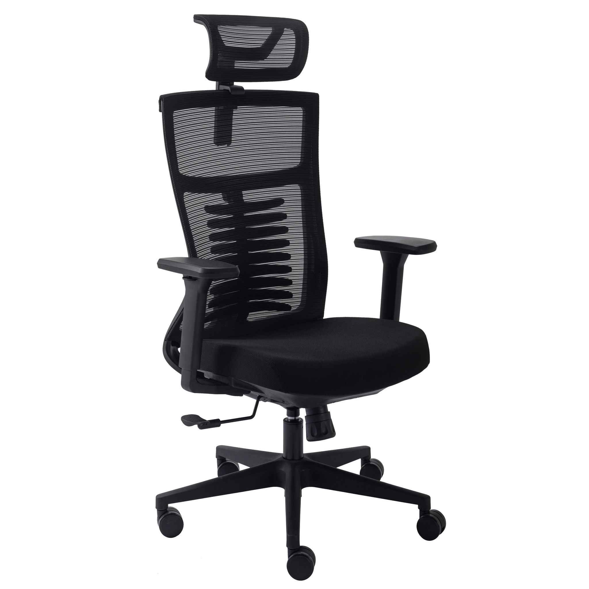 Voir la diapositive 2 : ORAXEAT Siège ergonomique RG400 - Noir