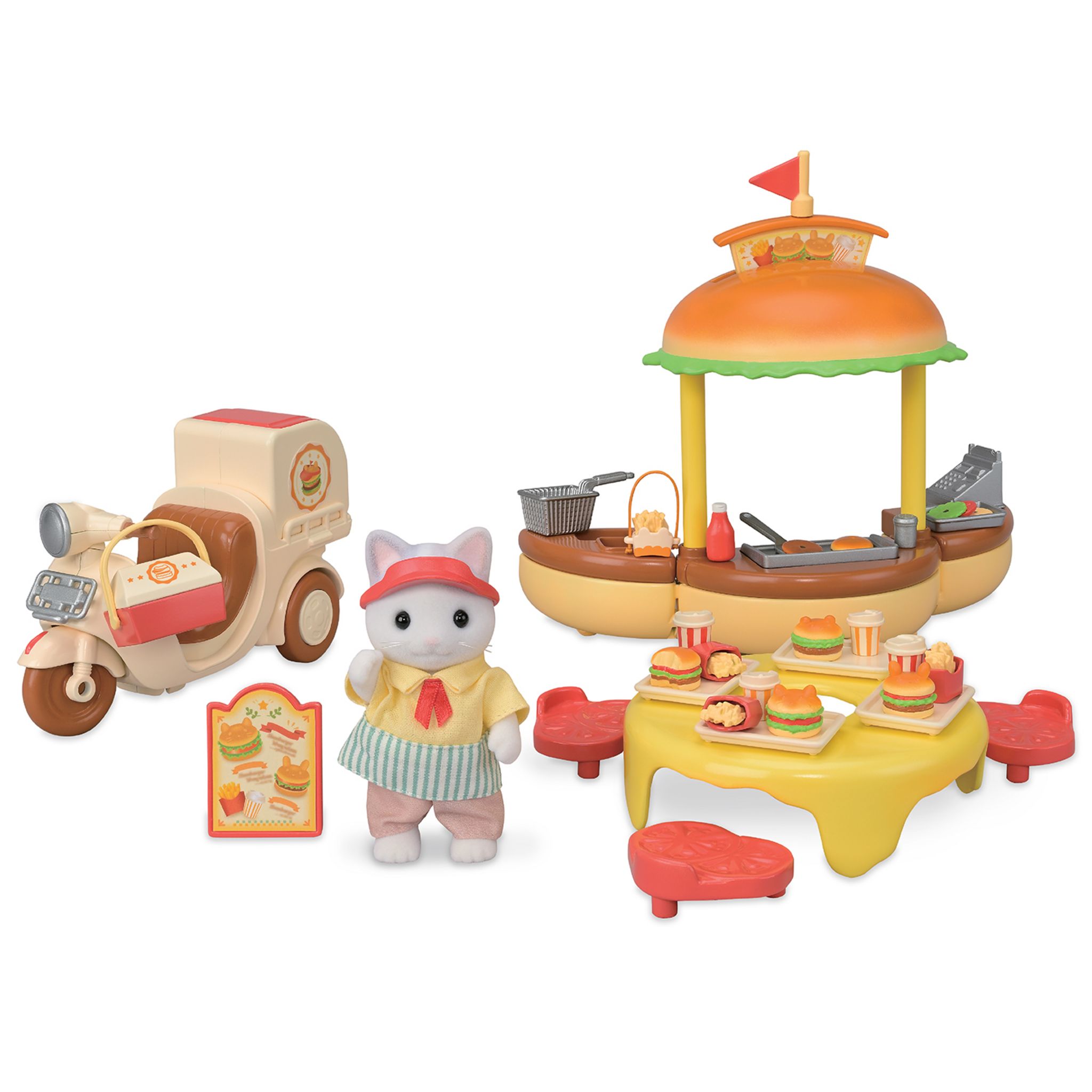 Voir la diapositive 2 : EPOCH D'ENFANCE Stand de Hamburgers