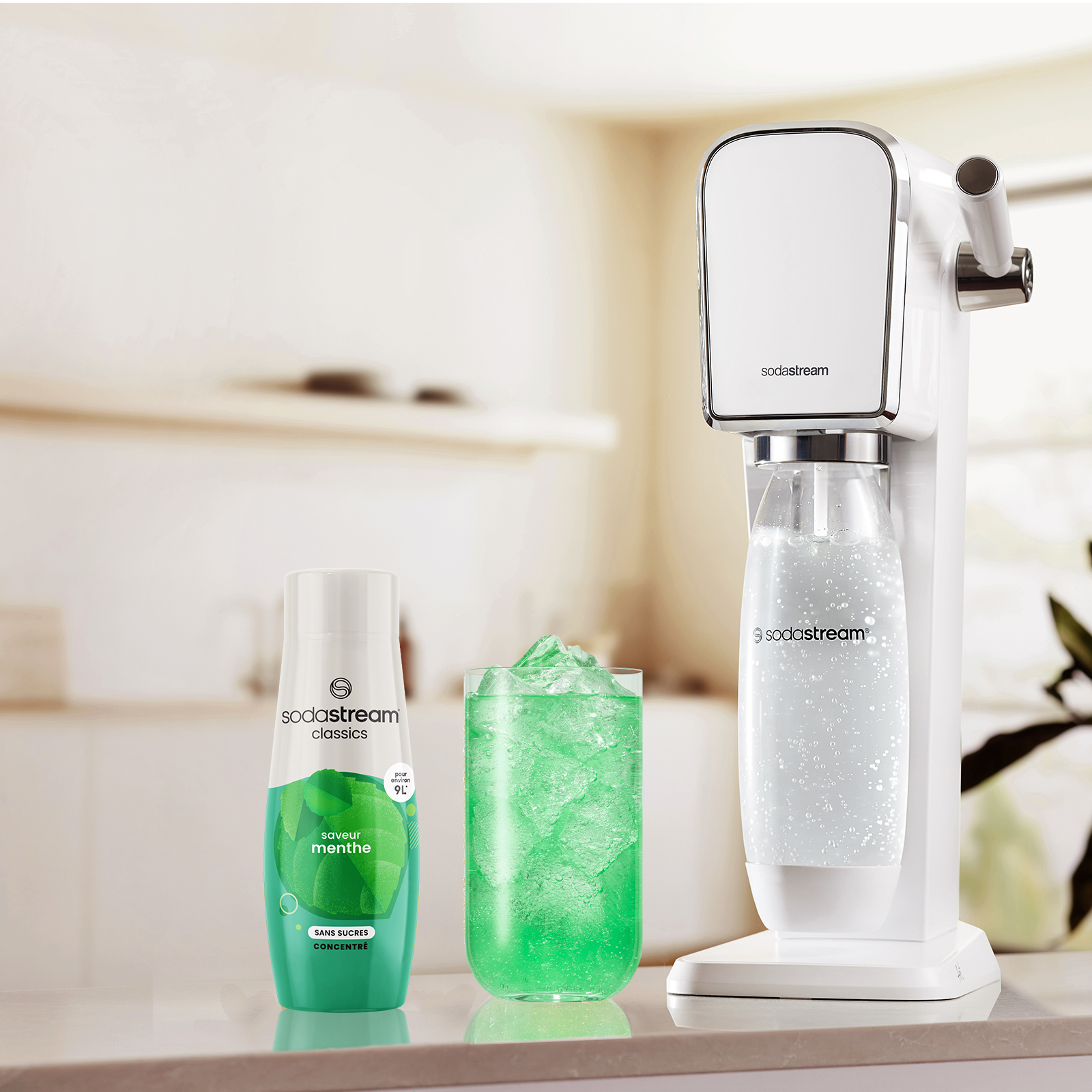 Voir la diapositive 4 : SODASTREAM Concentré Menthe sans sucres 440 ml