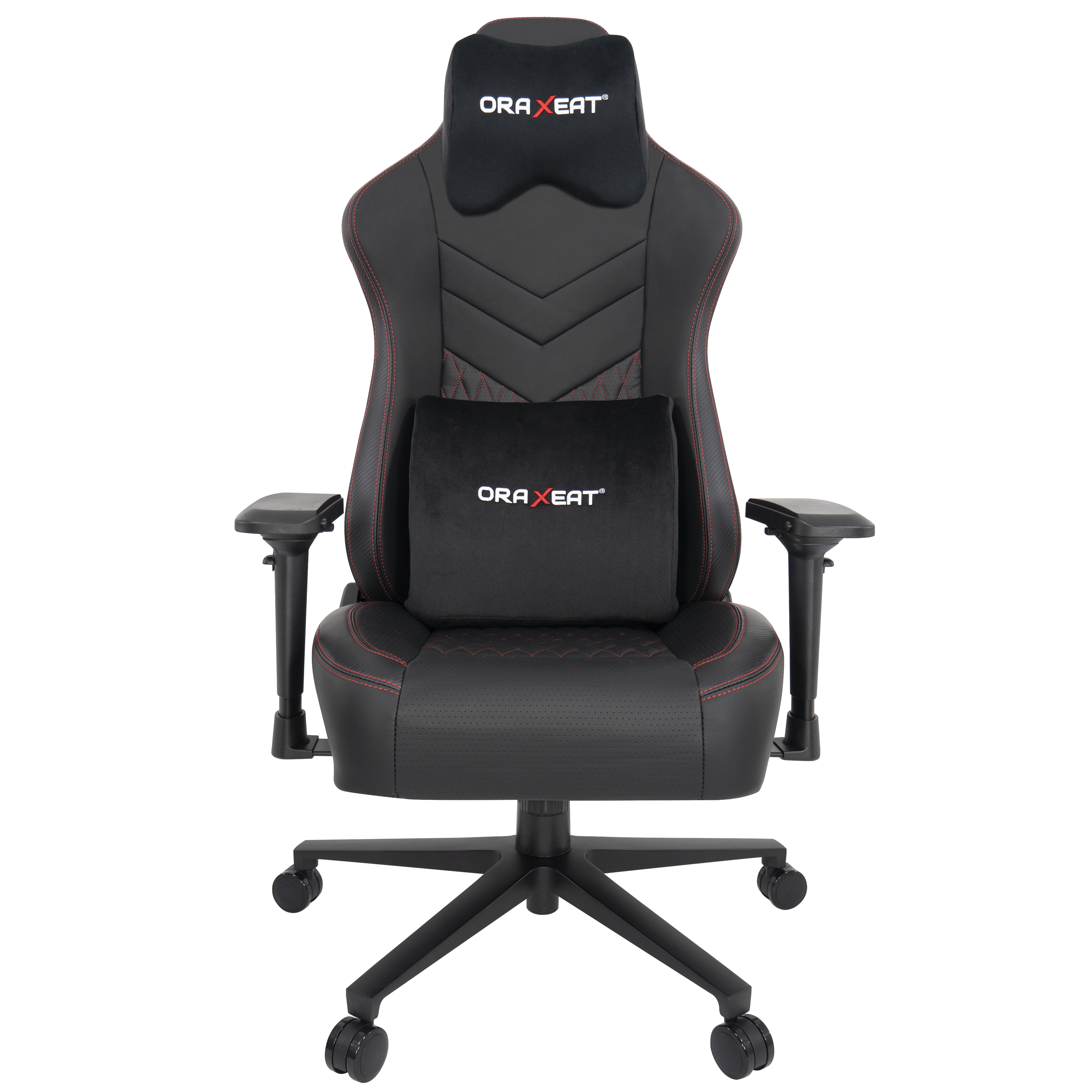 Voir la diapositive 7 : ORAXEAT Siège gamer MX850 - Noir / Rouge