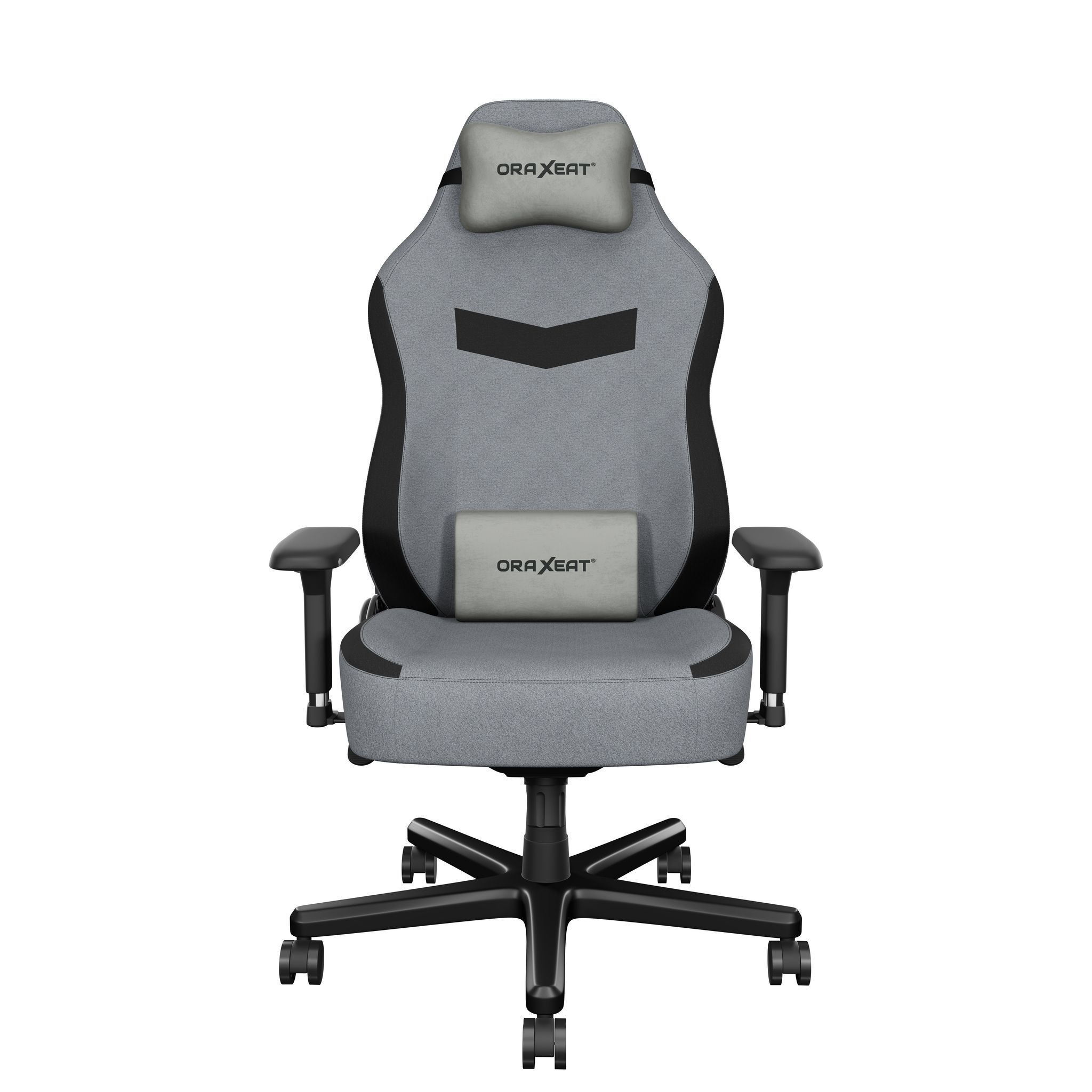 Voir la diapositive 7 : ORAXEAT Siège gamer TK800F - Gris / Noir