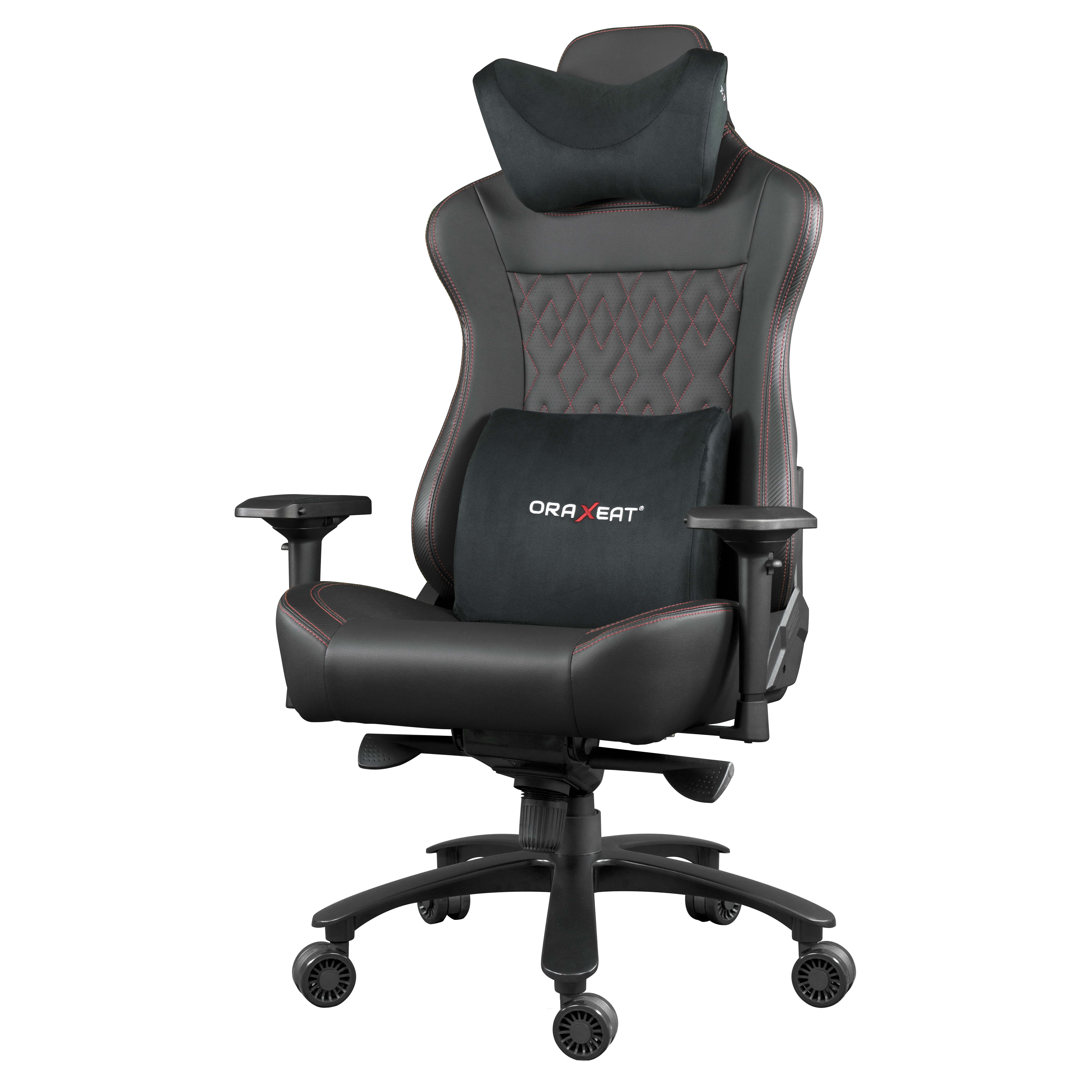 Voir la diapositive 3 : ORAXEAT Siège gamer XL800 - Noir / Rouge