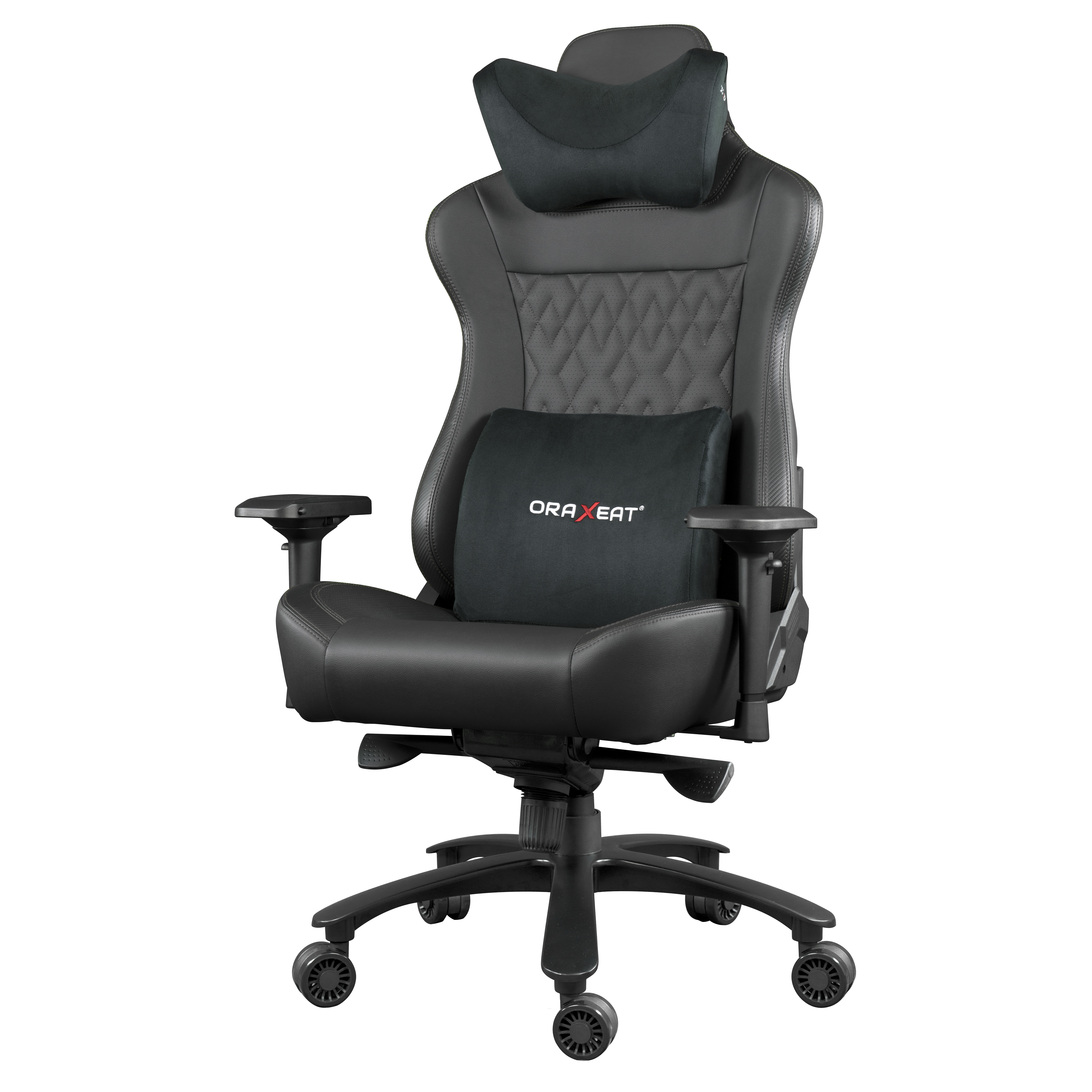 Voir la diapositive 3 : ORAXEAT Siège gaming XL800 - Noir / Noir
