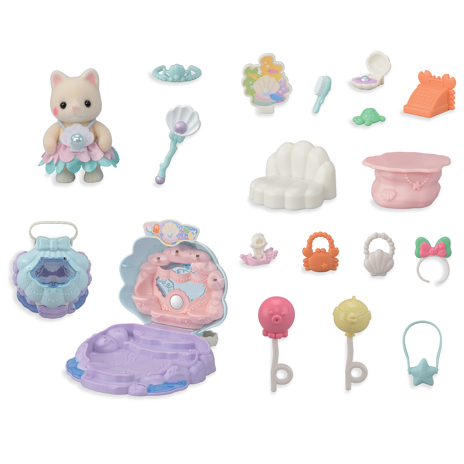 Voir la diapositive 2 : EPOCH D'ENFANCE La boutique des sirènes - Sylvanian Families