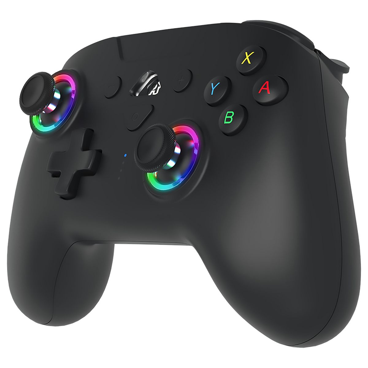 SUBSONIC Manette Sans Fil LED Programmable Noire pour Nintendo Switch