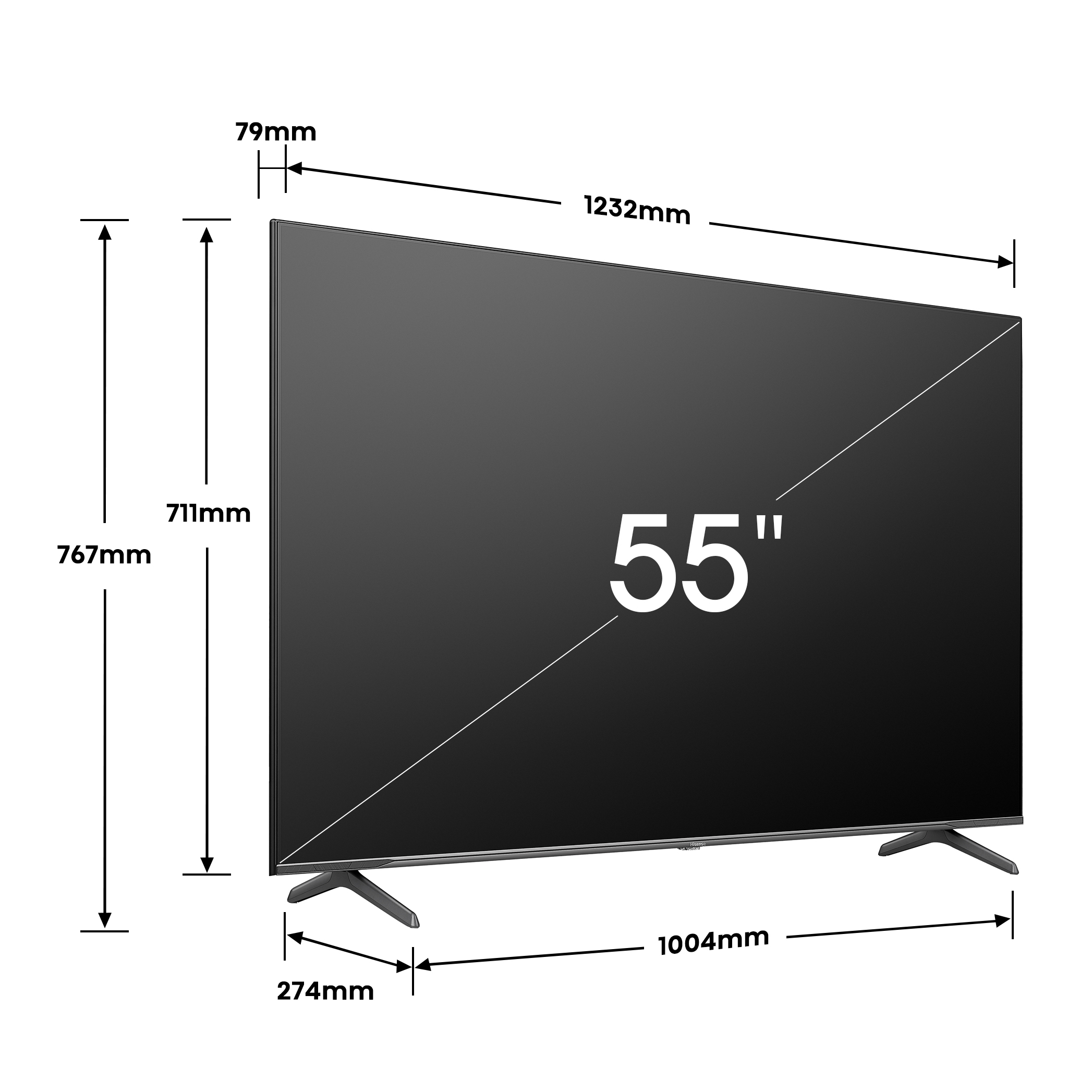 Voir la diapositive 5 : HISENSE TV QLED 4K 55E7NQ PRO 2024