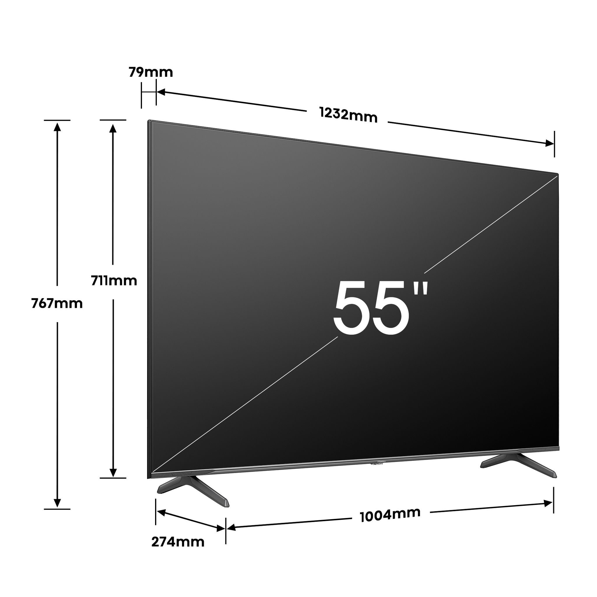 Voir la diapositive 5 : HISENSE TV QLED 4K 55E7NQ PRO 2024