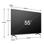 Voir la diapositive 5 : HISENSE TV QLED 4K 55ENQ PRO 2024