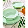 Voir la diapositive 5 : LUMINARC Service d'assiettes 18 pièces DIWALI PARADISE GREEN