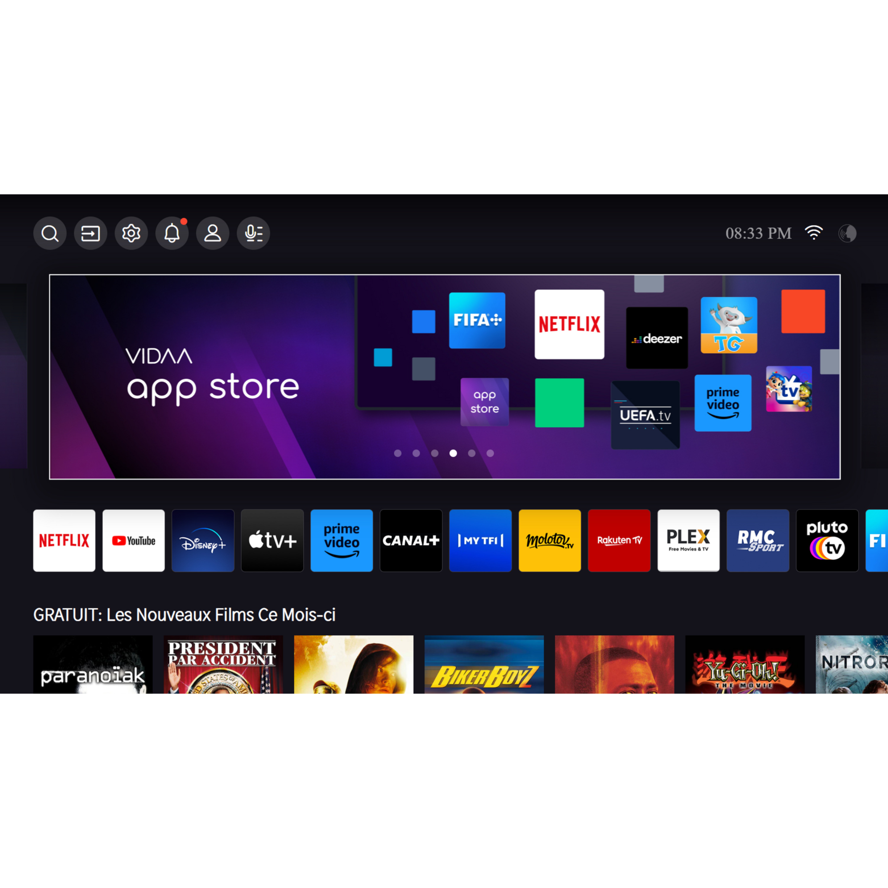 Voir la diapositive 4 : HISENSE TV UHD 4K 43A6N 2024