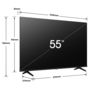 Voir la diapositive 5 : HISENSE 55E78NQ 2024 TV QLED 4K Ultra HD 139 cm Smart TV