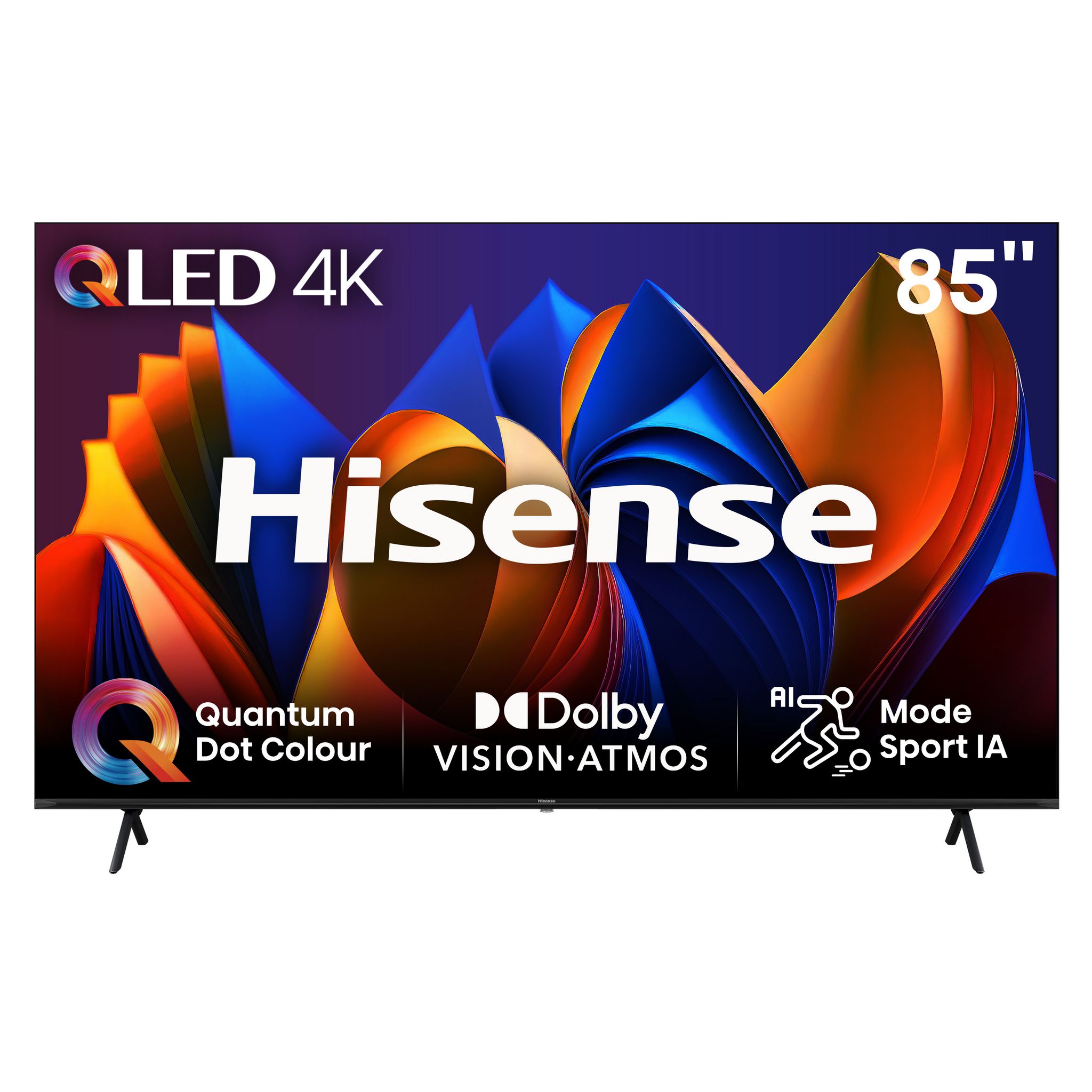 Voir la diapositive 1 : HISENSE TV QLED 4K 85E7NQ 2024