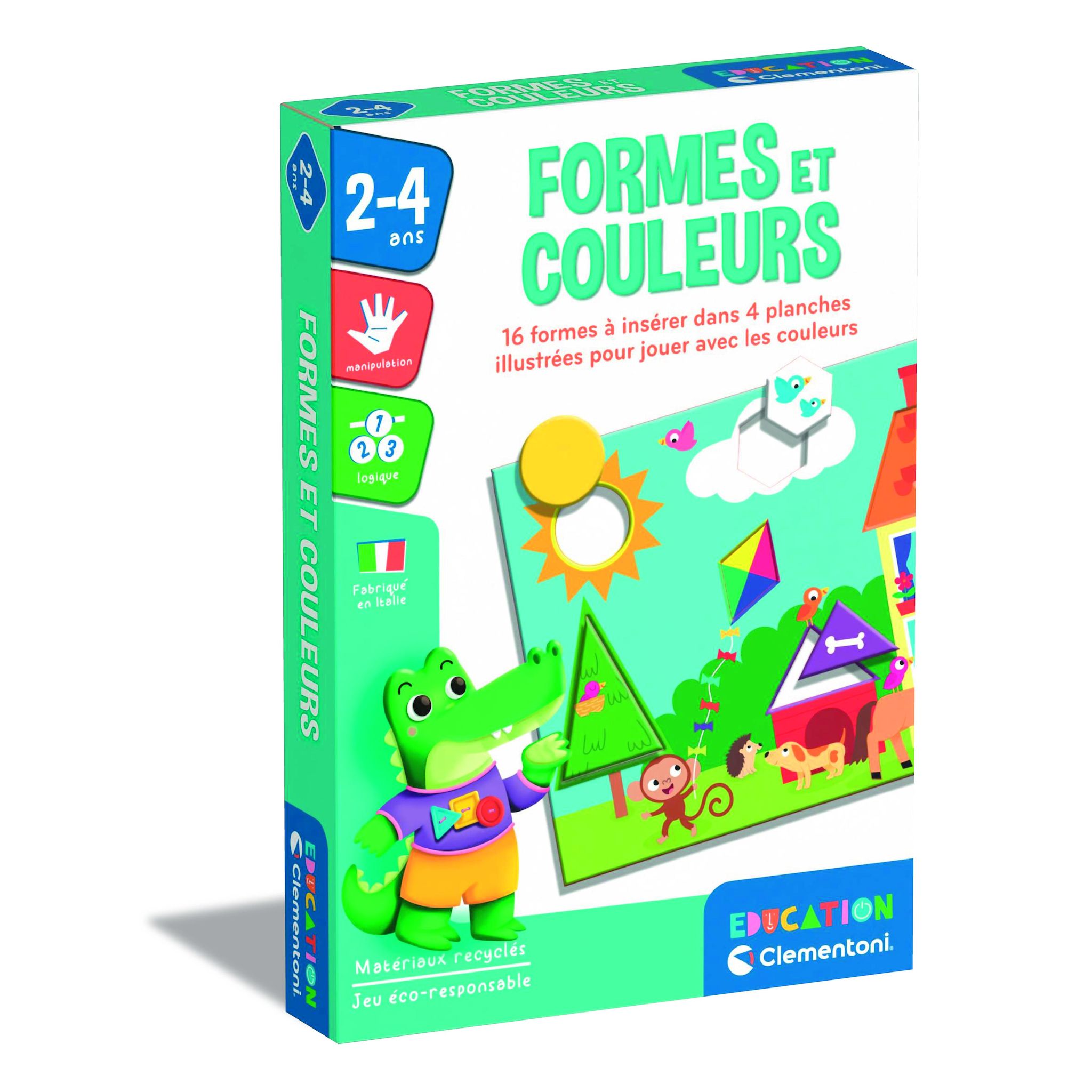 CLEMENTONI Les formes et les couleurs CLI52785