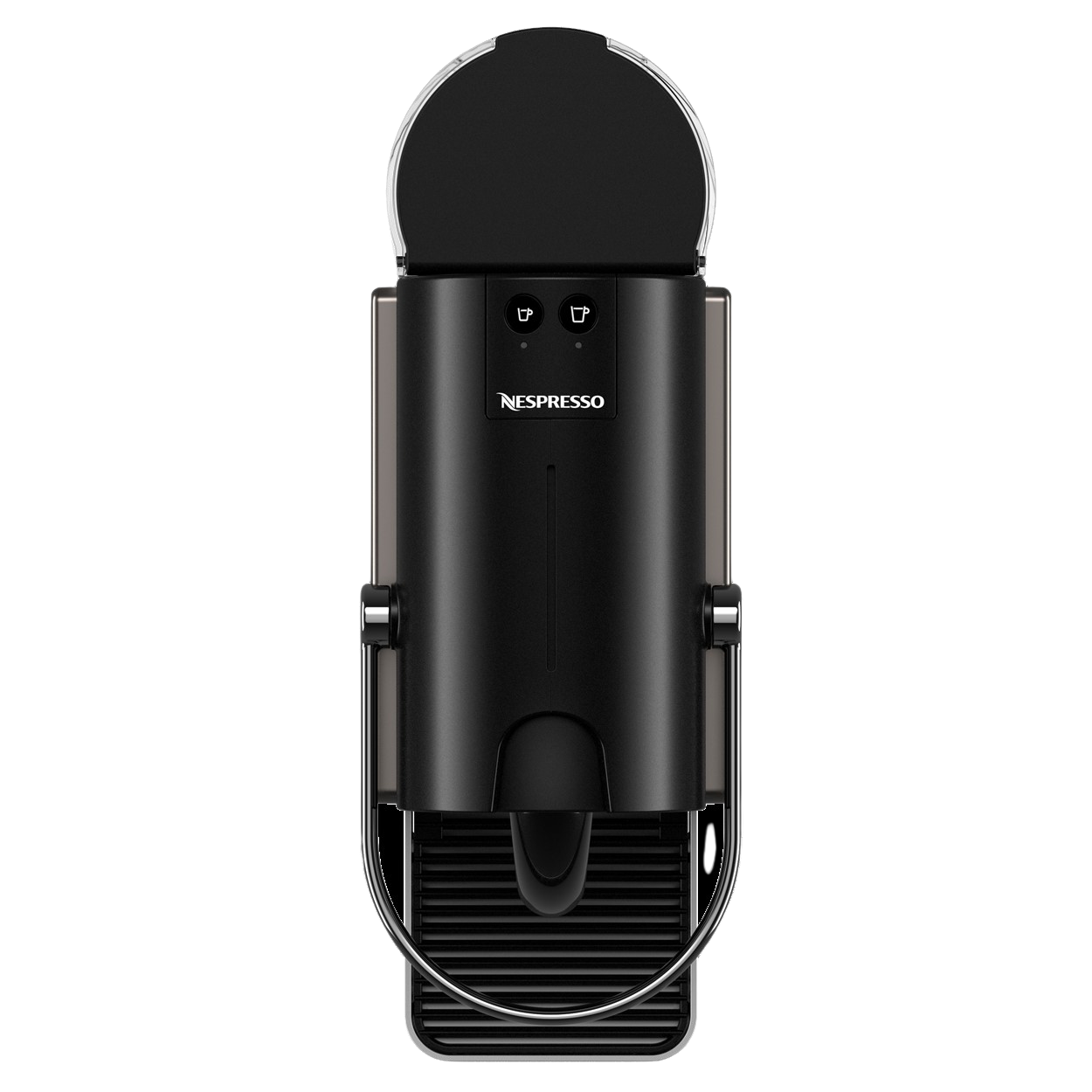 Voir la diapositive 3 : KRUPS Machine à café Nespresso Pixie YY5290FD - Noir et titane