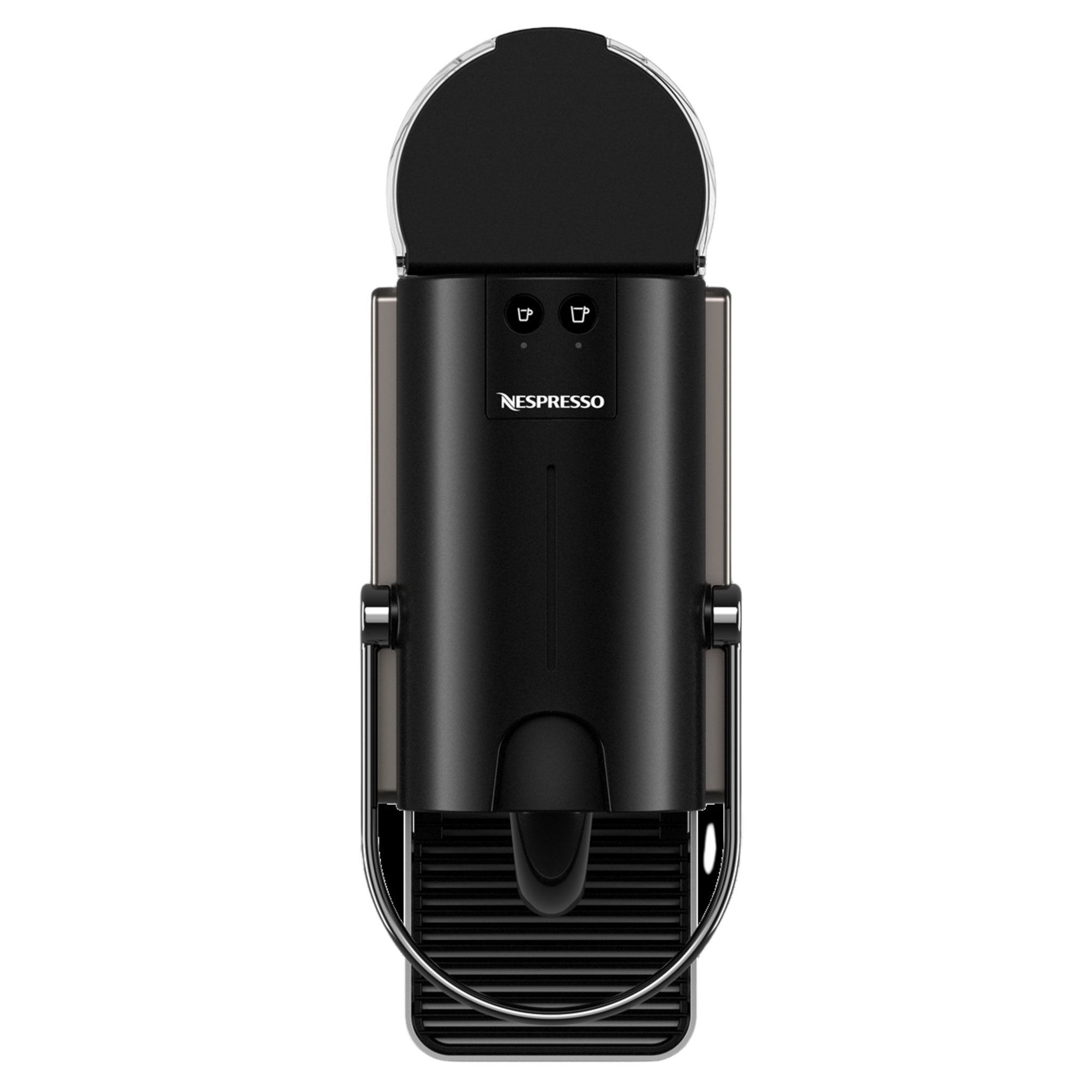 Voir la diapositive 3 : KRUPS Machine à café Nespresso Pixie YY5290FD - Noir et titane