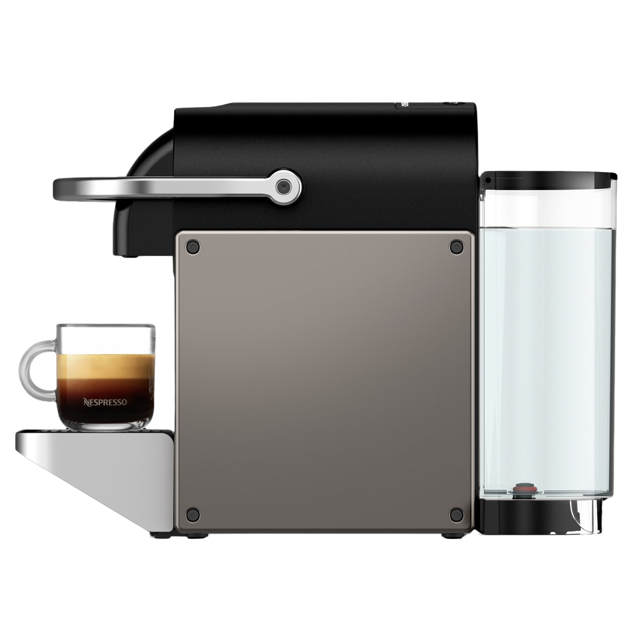 Voir la diapositive 5 : KRUPS Machine à café Nespresso Pixie YY5290FD - Noir et titane
