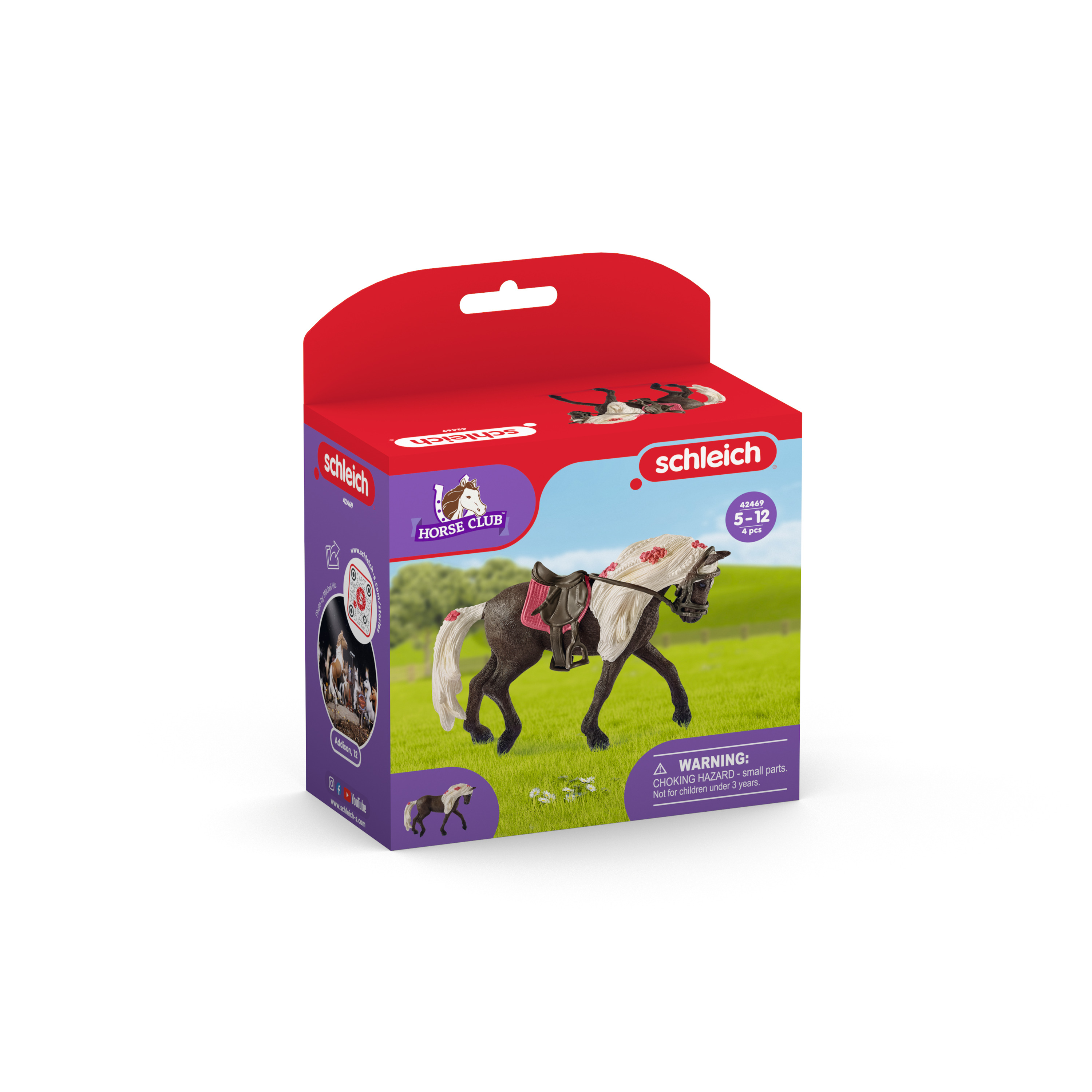 Voir la diapositive 4 : SCHLEICH Figurine Jument Rocky Mountain HC