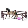 Voir la diapositive 2 : SCHLEICH Kit Soin chevaux Andalous Horse Club
