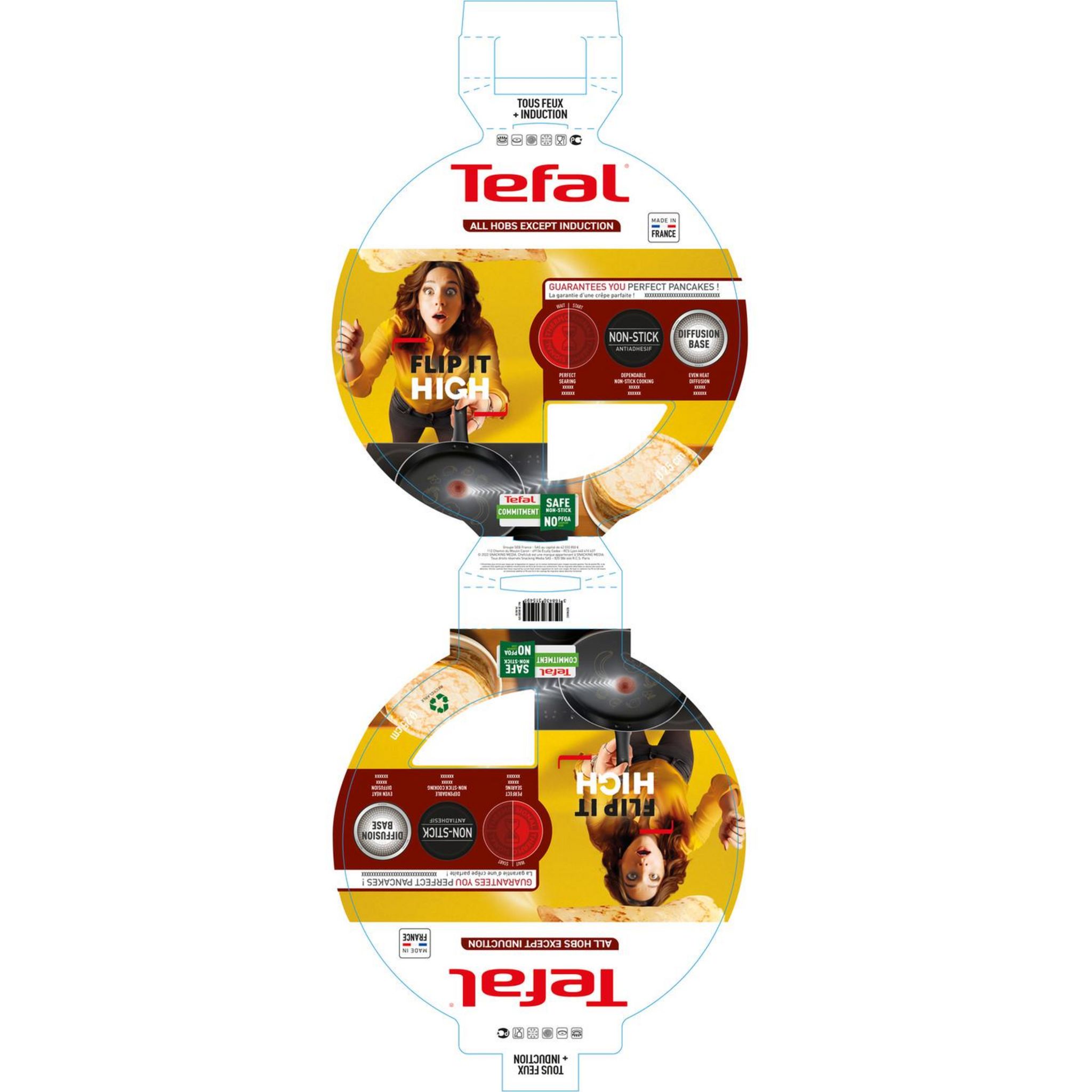 Voir la diapositive 8 : TEFAL Crêpière 25 cm aluminium tous feux dont induction