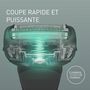 Voir la diapositive 4 : PANASONIC Rasoir électrique ES-LT4B-A803 - Bleu