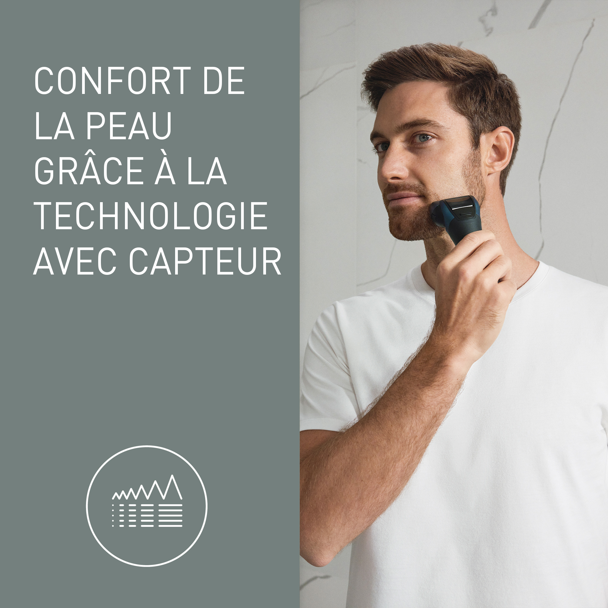 Voir la diapositive 5 : PANASONIC Rasoir électrique ES-LT4B-A803 - Bleu
