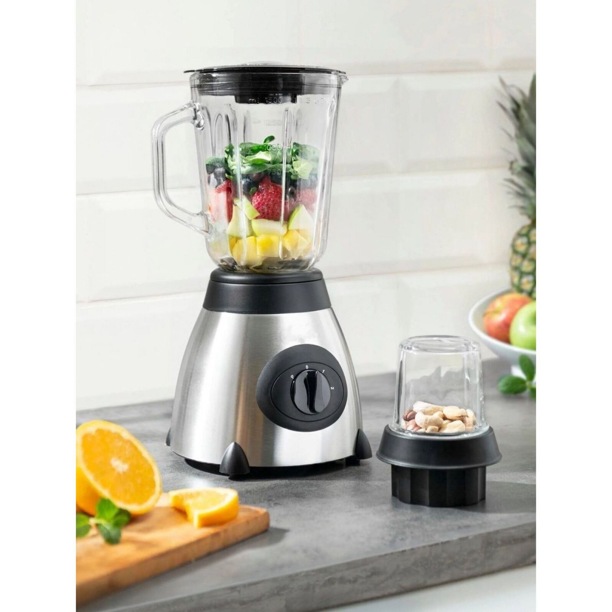 Voir la diapositive 4 : ROVALTY LINE Blender avec grinder SME600 - Inox