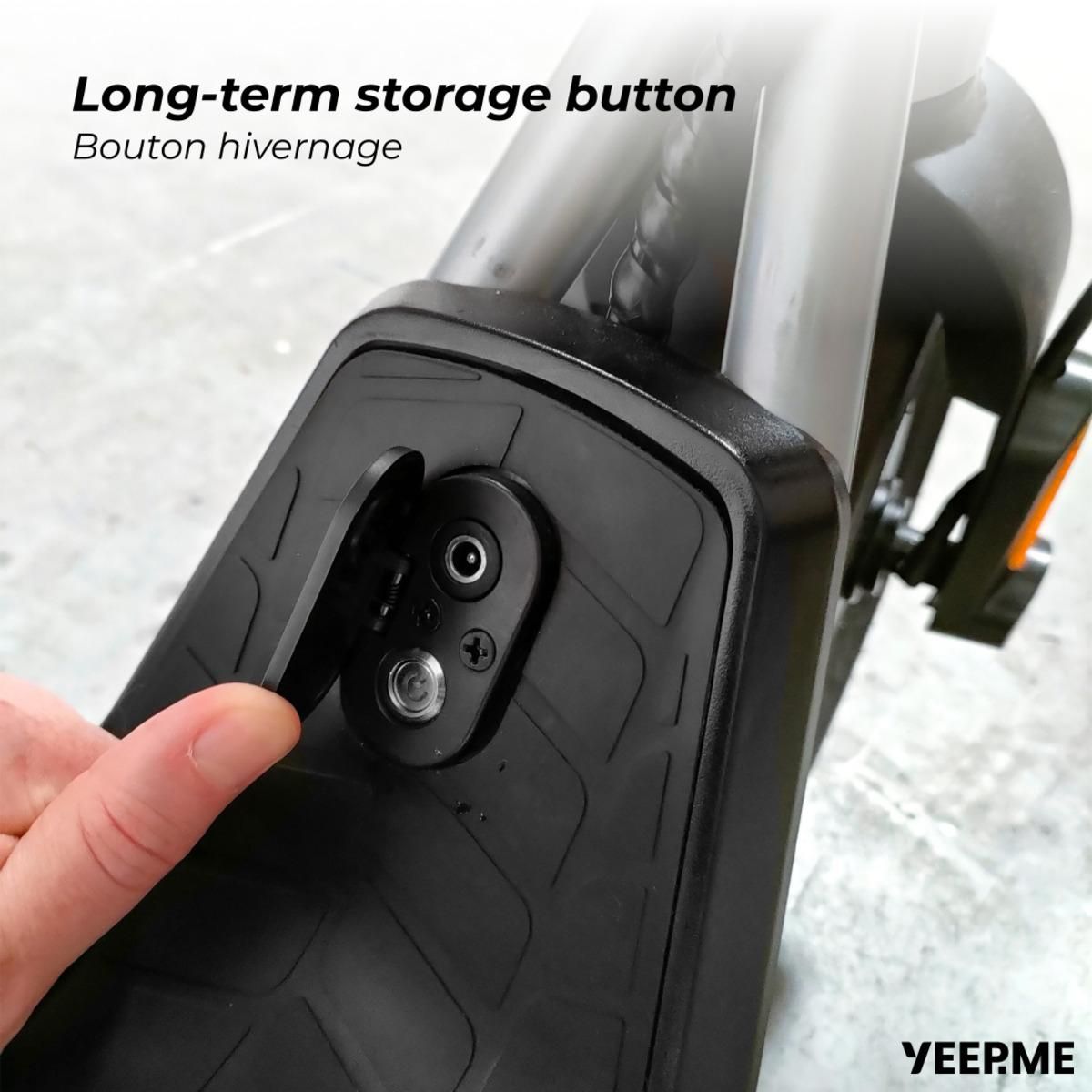 YEEP.ME Trottinette électrique 100A Start - Noir