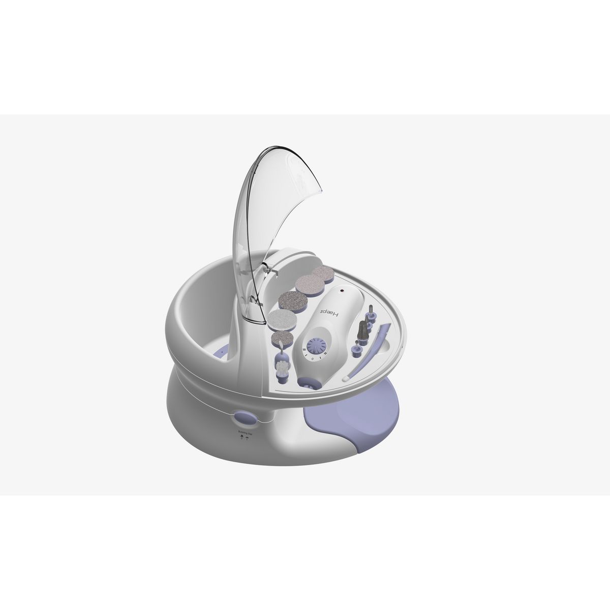 HAEPI Appareil manucure et pédicure IRIS - Blanc