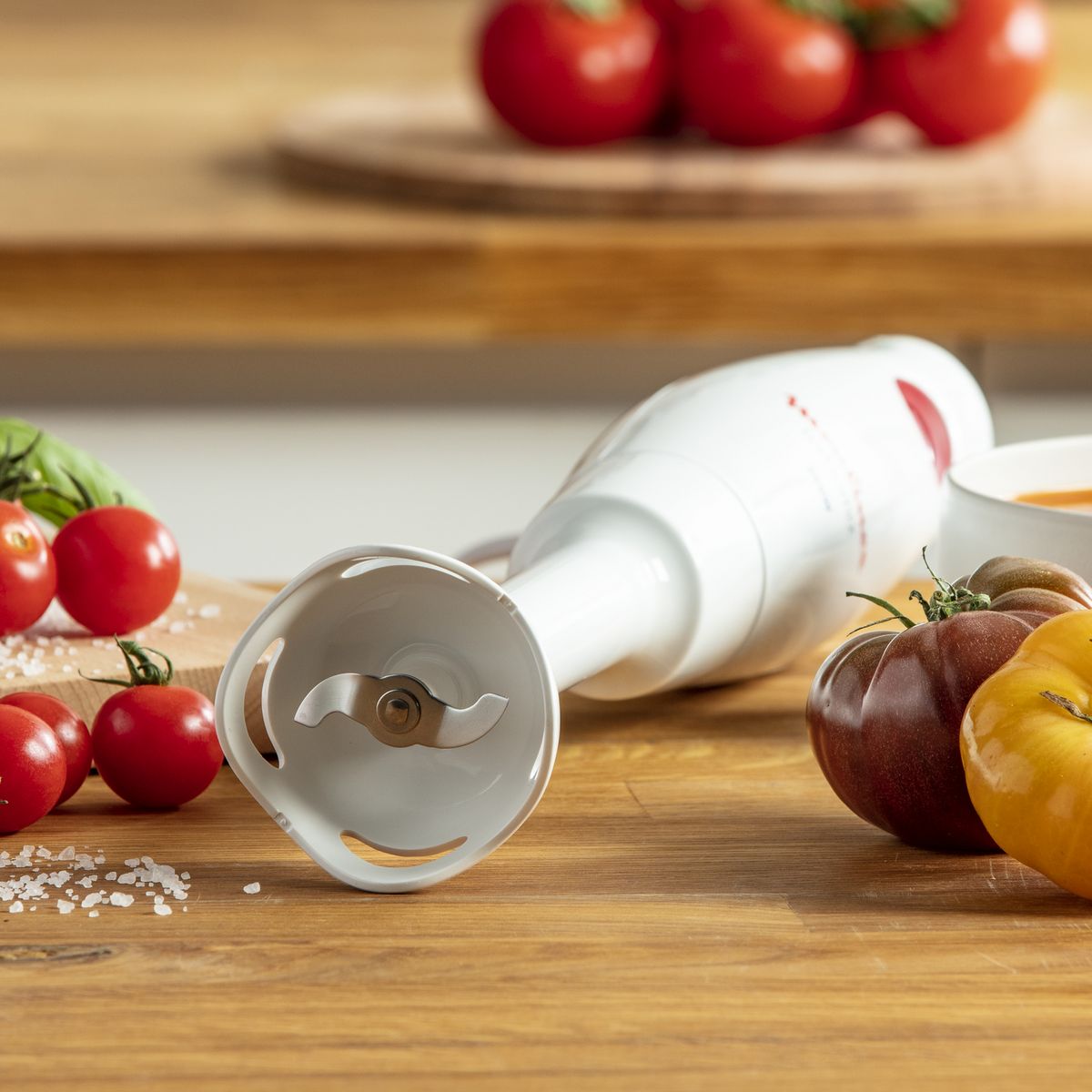 MOULINEX Mixeur plongeant DD12Q110 - Blanc