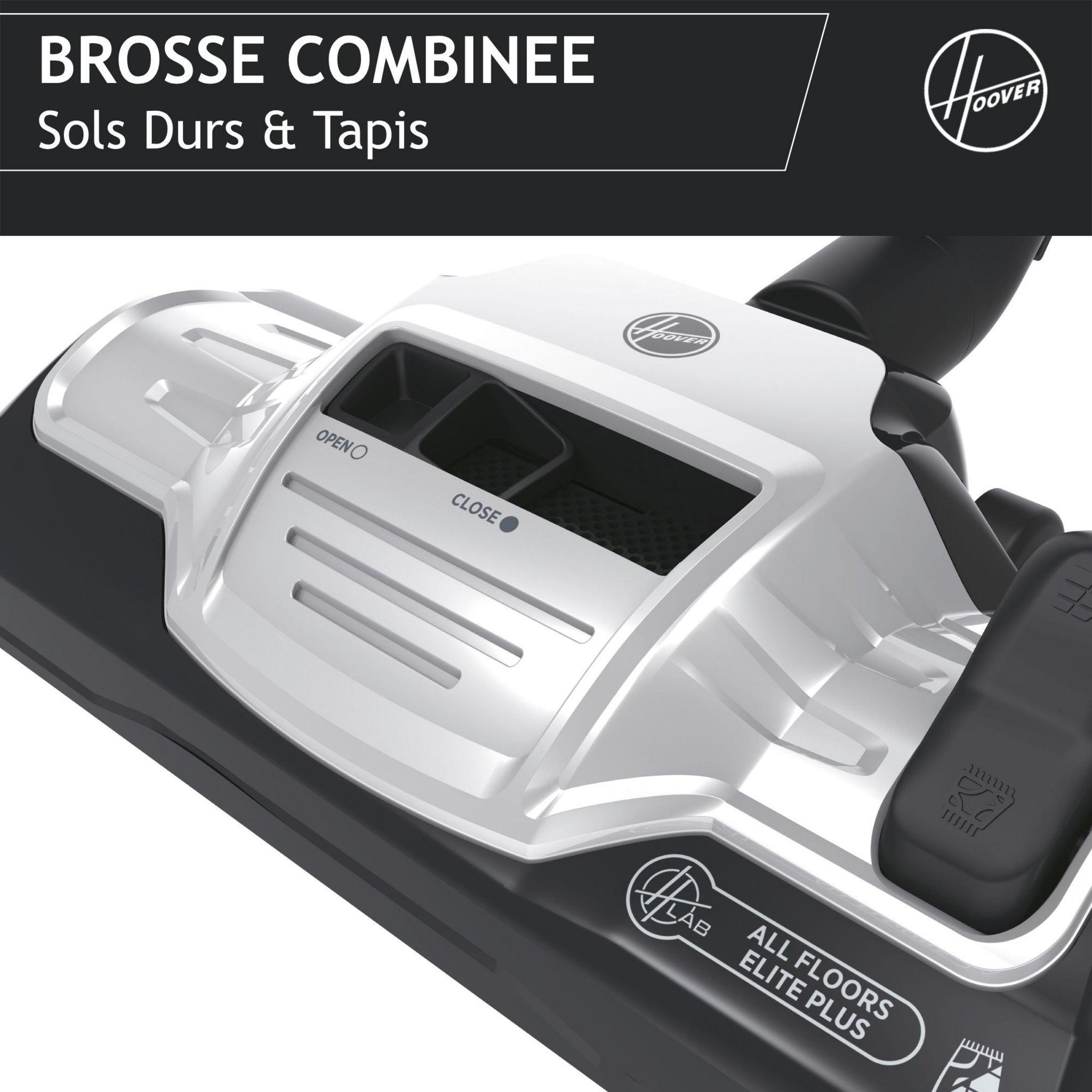 Voir la diapositive 6 : HOOVER Aspirateur traîneau sans sac HP720PET - Noir