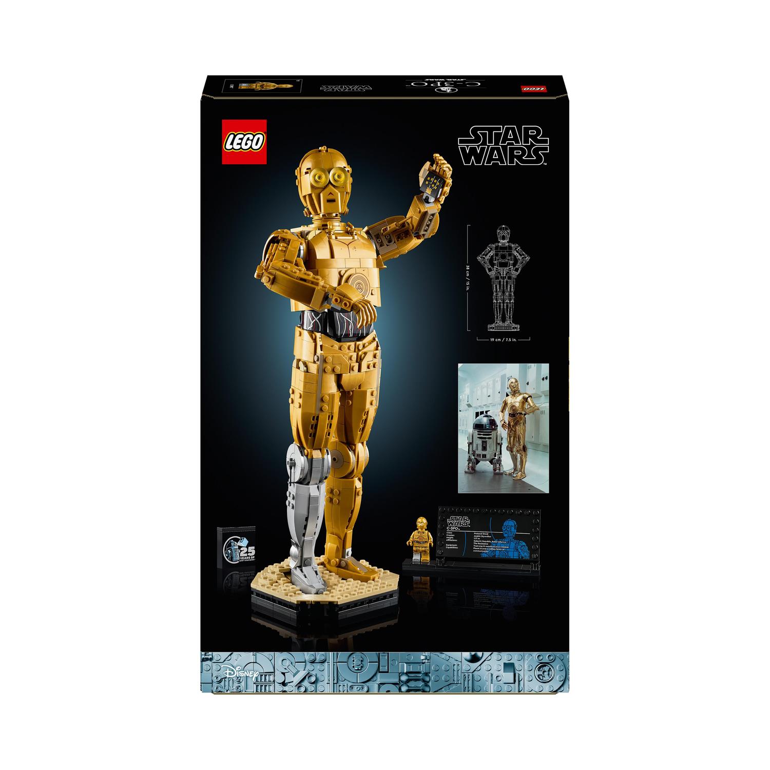 Voir la diapositive 8 : LEGO LEGO Star Wars 75398 C-3PO - Figurine de Droïde à Construire - Maquette pour Adulte